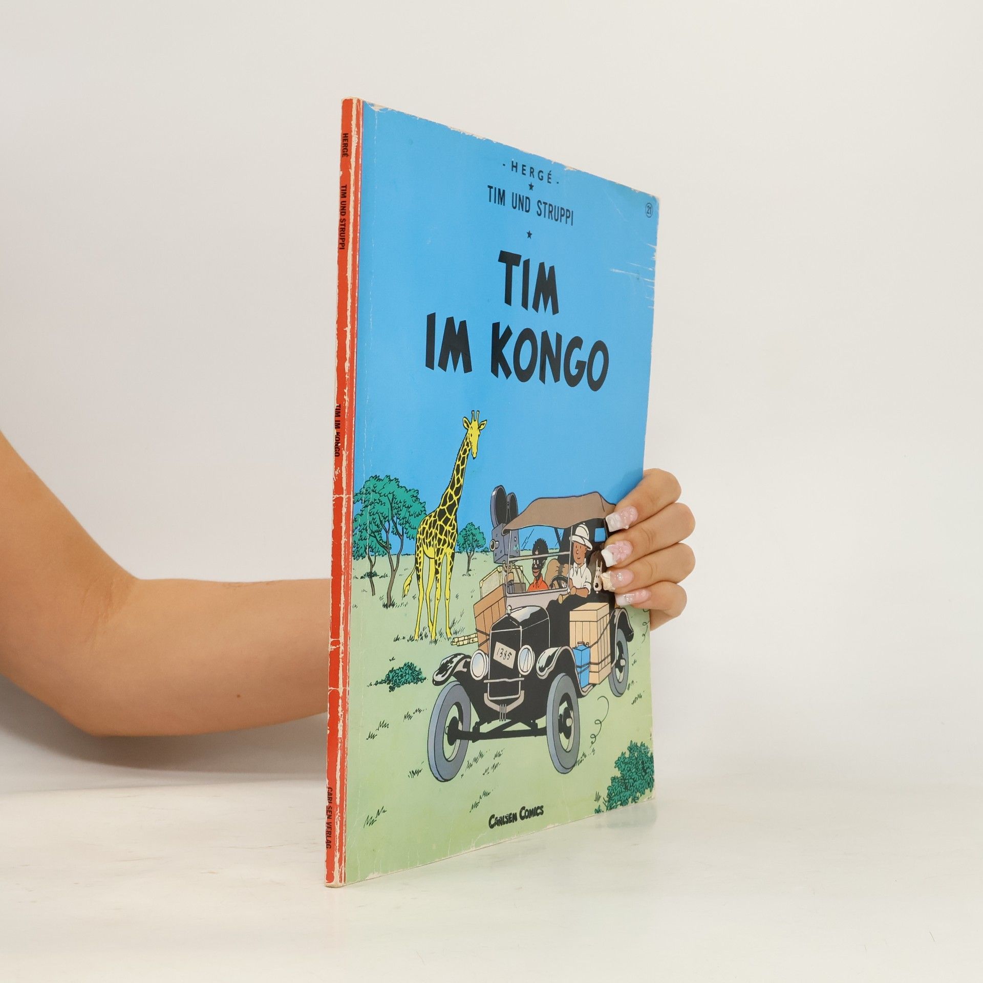 Hergé Tim und Struppi - 21: Tim im Kongo