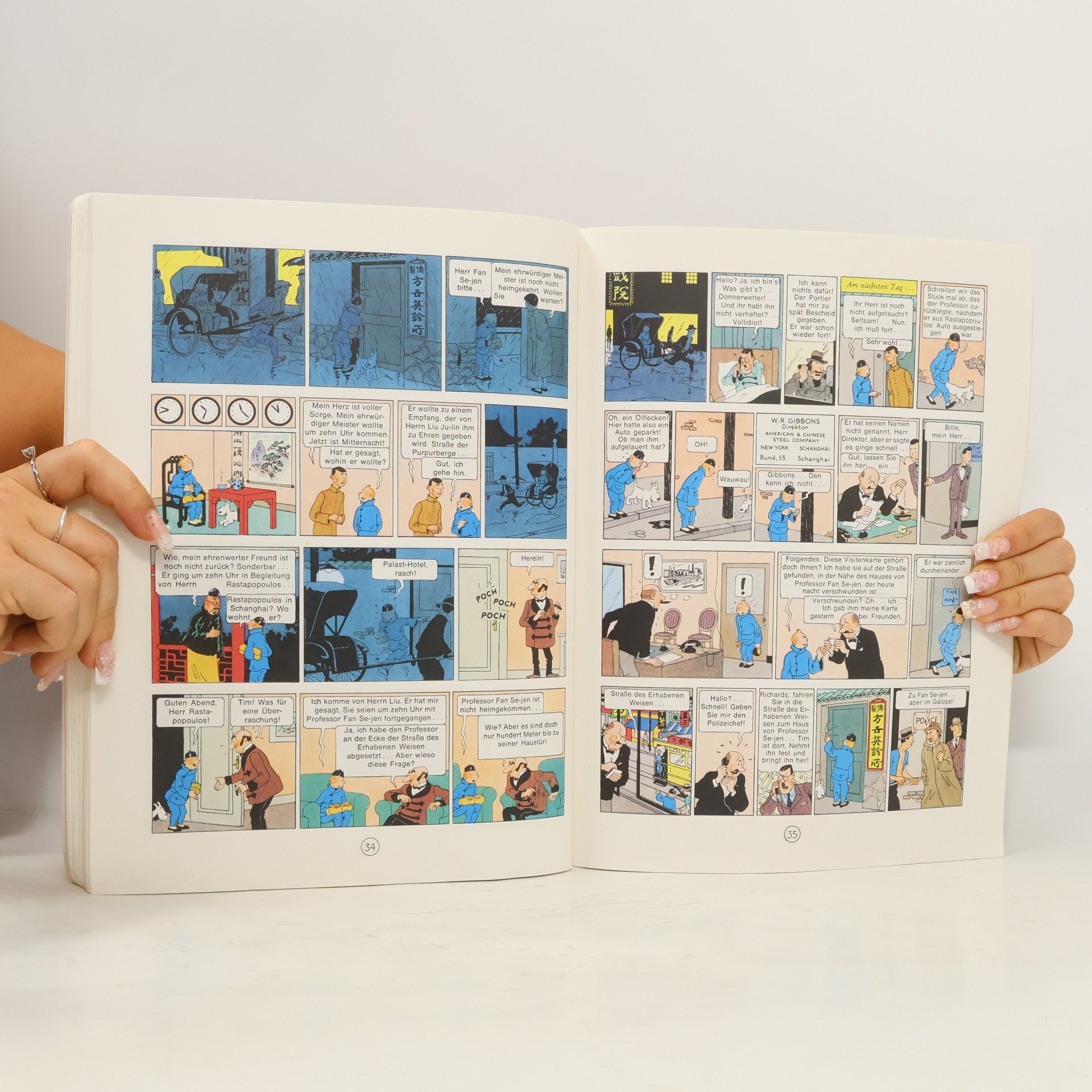 Hergé Der blaue Lotos