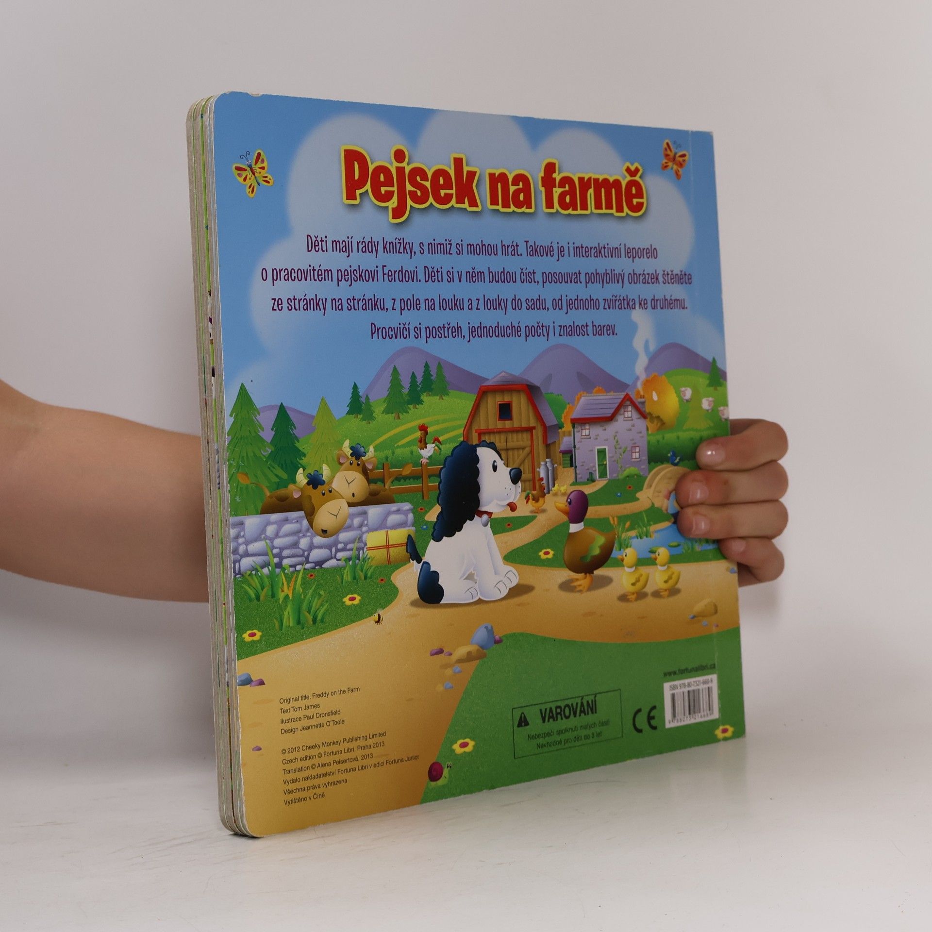 Tom James Pejsek na farmě