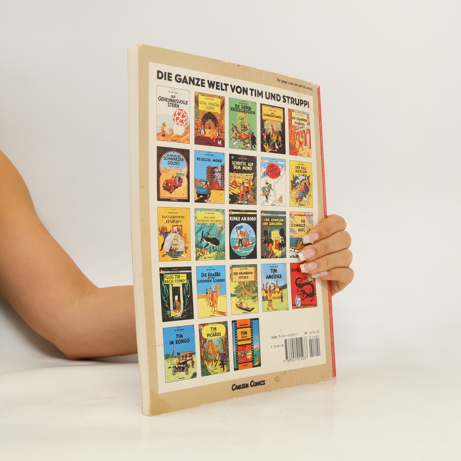 Hergé Tim und Struppi. Die sieben Kristallkugeln