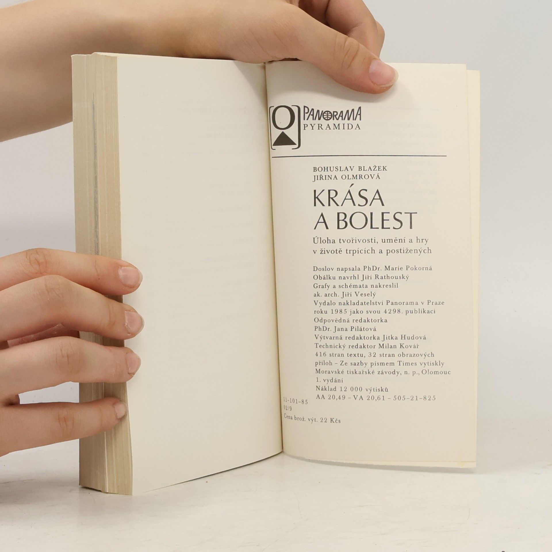 Bohuslav Blažek Krása a bolest
