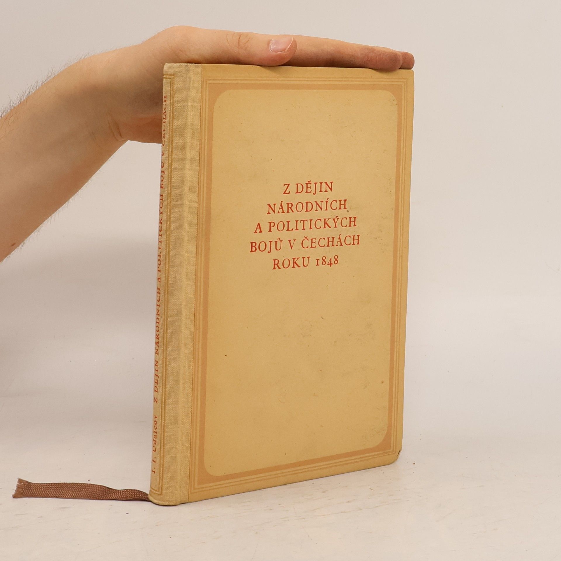 Z dějin národních a politických bojů v Čechách roku 1848