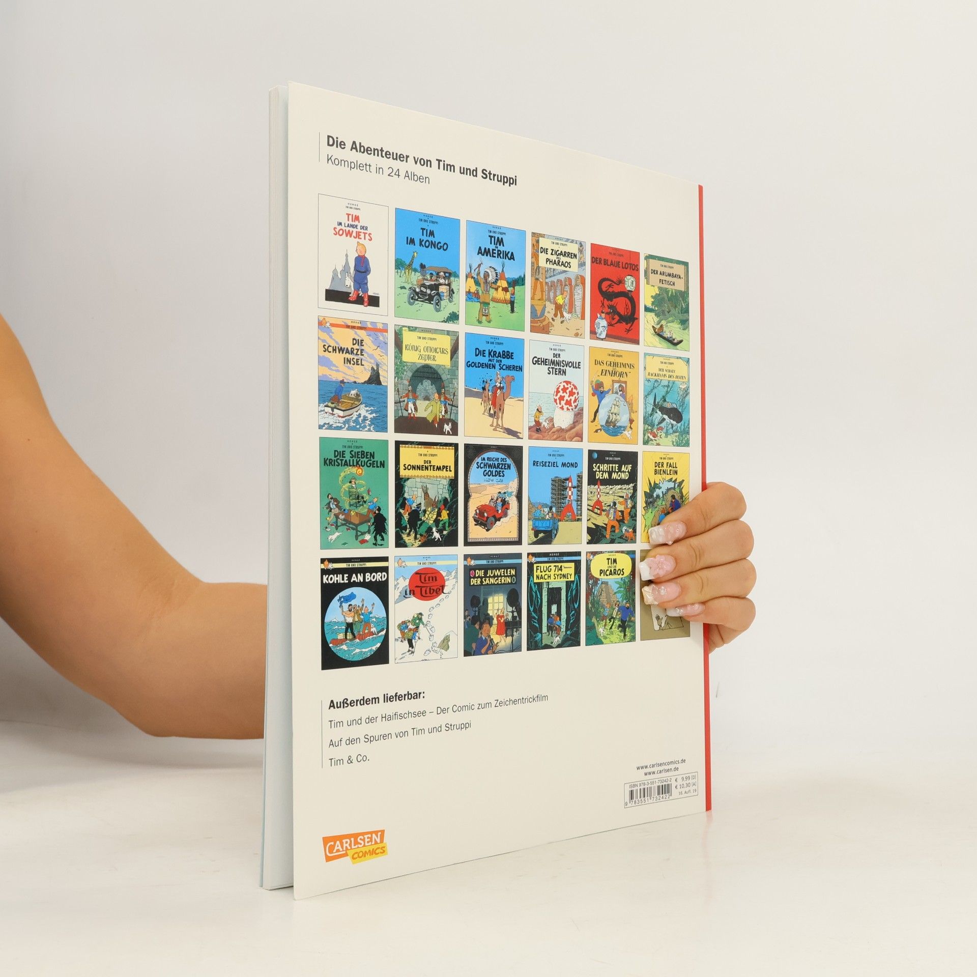 Hergé Tim und Struppi 22