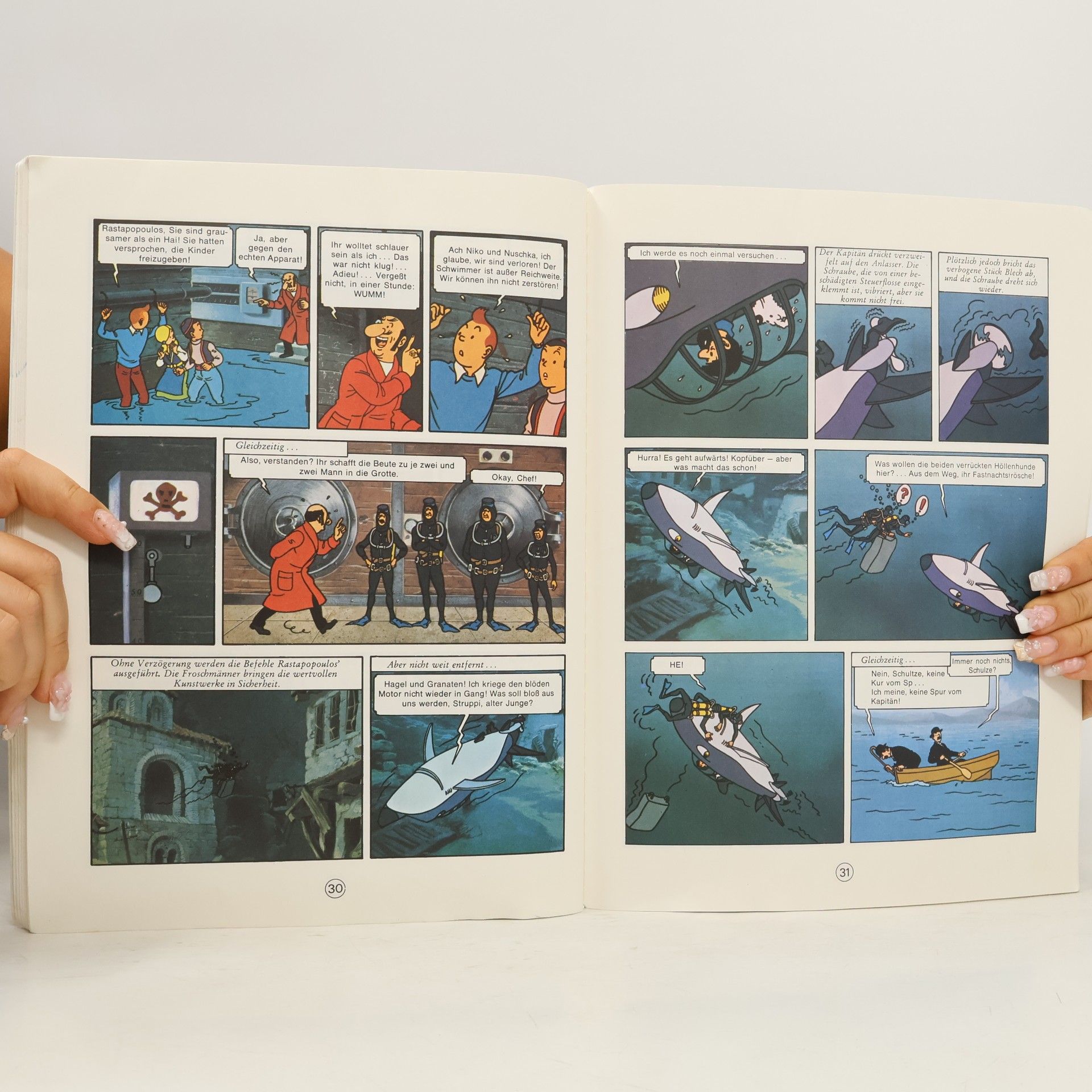Hergé Tim und Struppi. Tim Und Der Haifischsee
