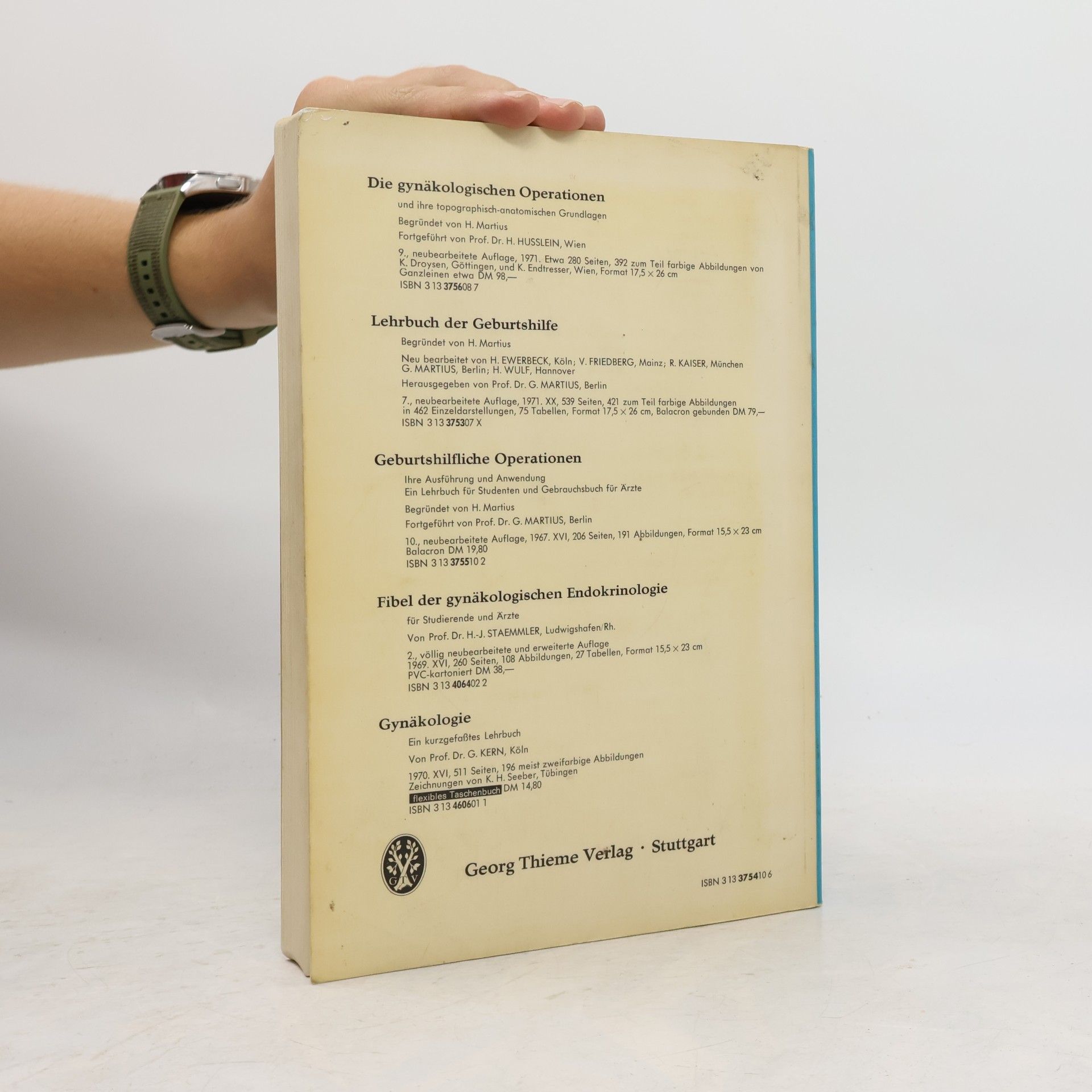 Richard Kepp Lehrbuch der Gynäkologie