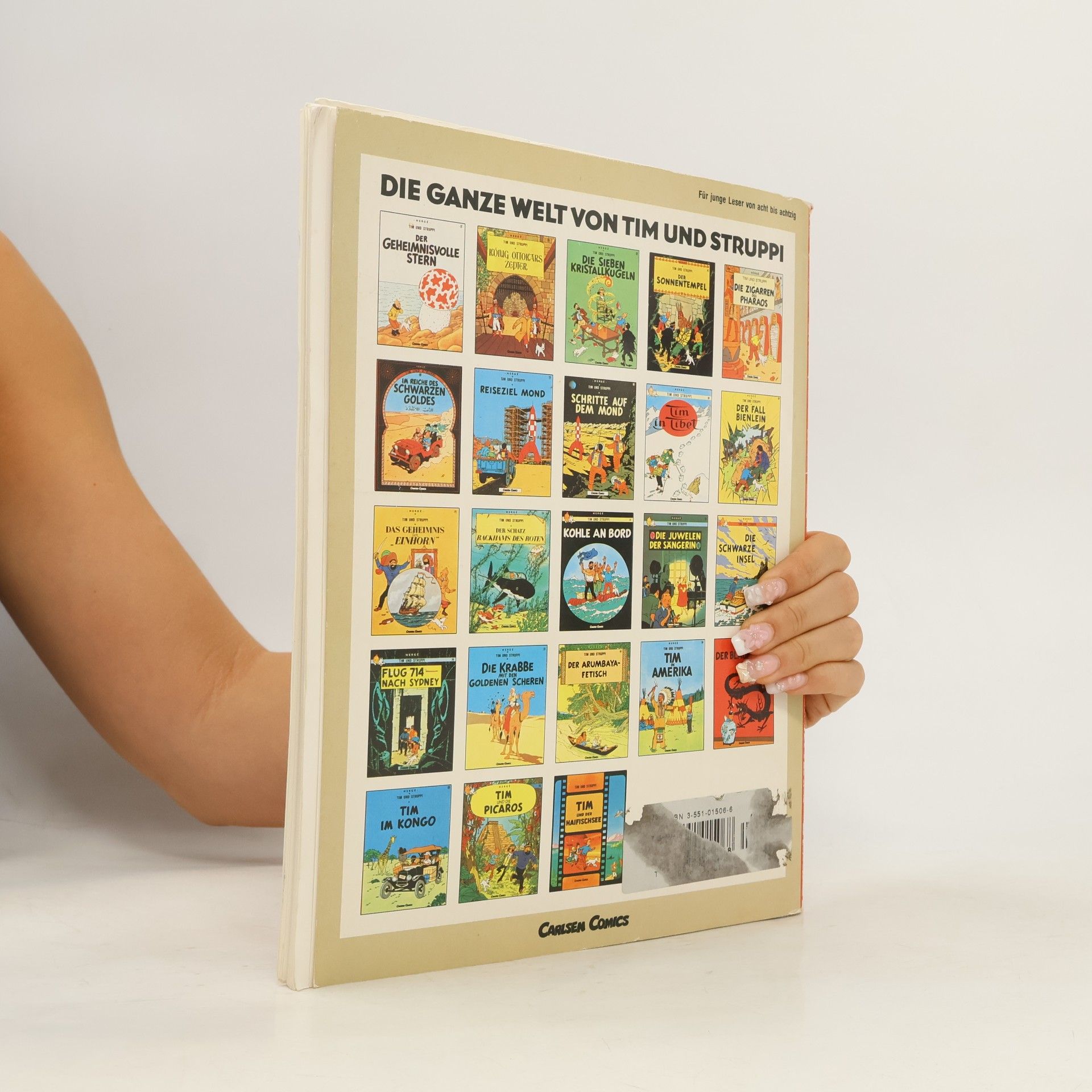 Hergé Tintin 15. Im Reiche des schwarzen Goldes
