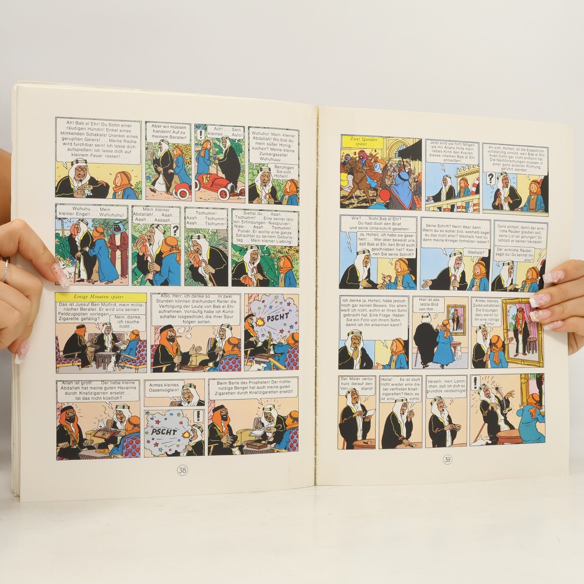 Hergé Tintin 15. Im Reiche des schwarzen Goldes