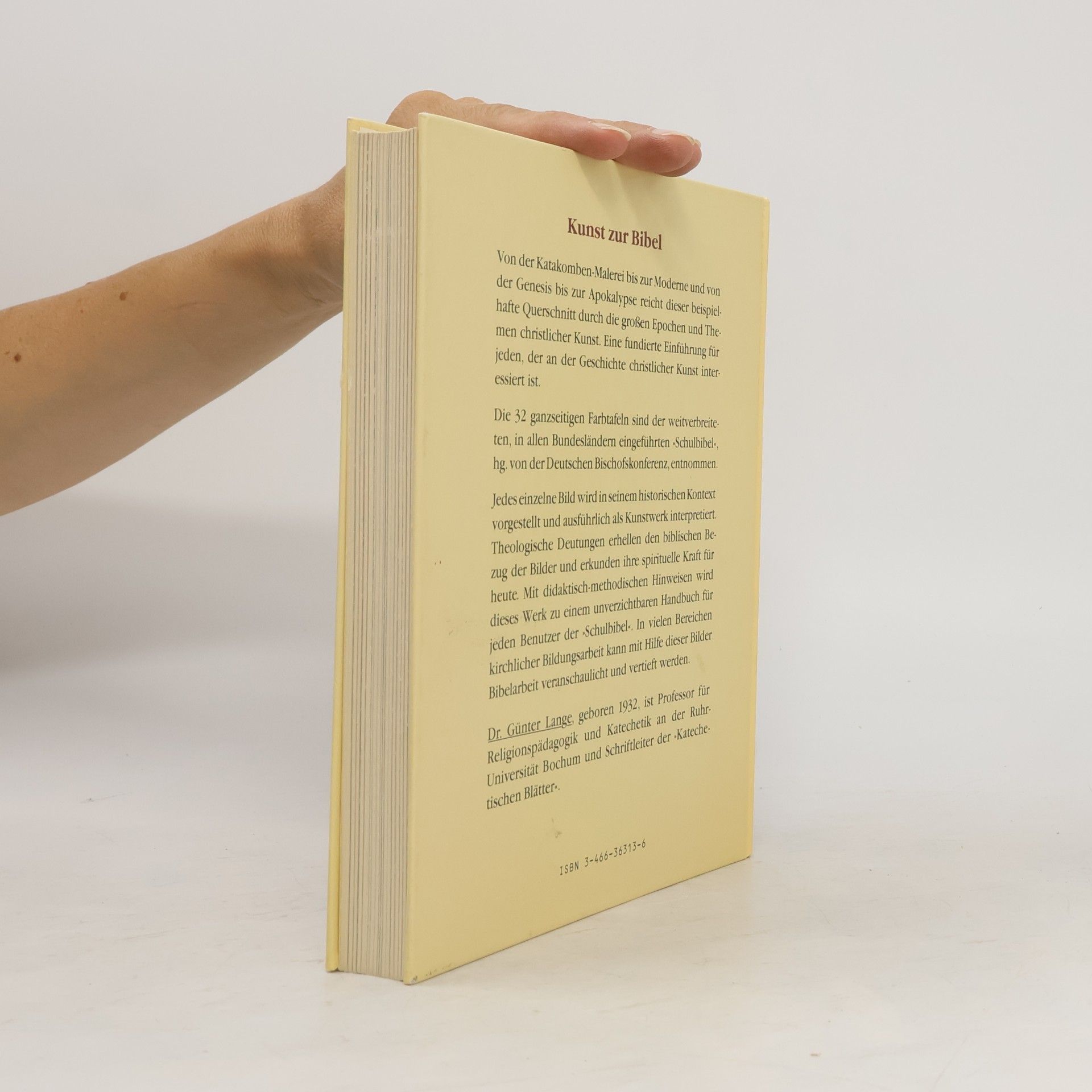 Günter Lange Kunst zur Bibel