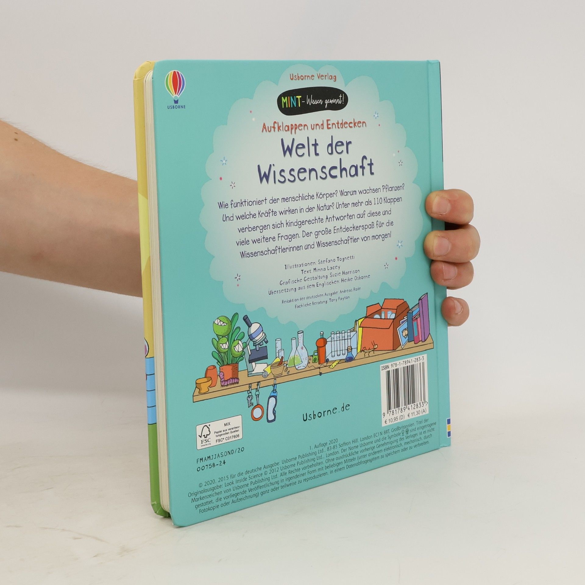 Minna Lacey MINT - Wissen gewinnt! Aufklappen und Entdecken: Welt der Wissenschaft
