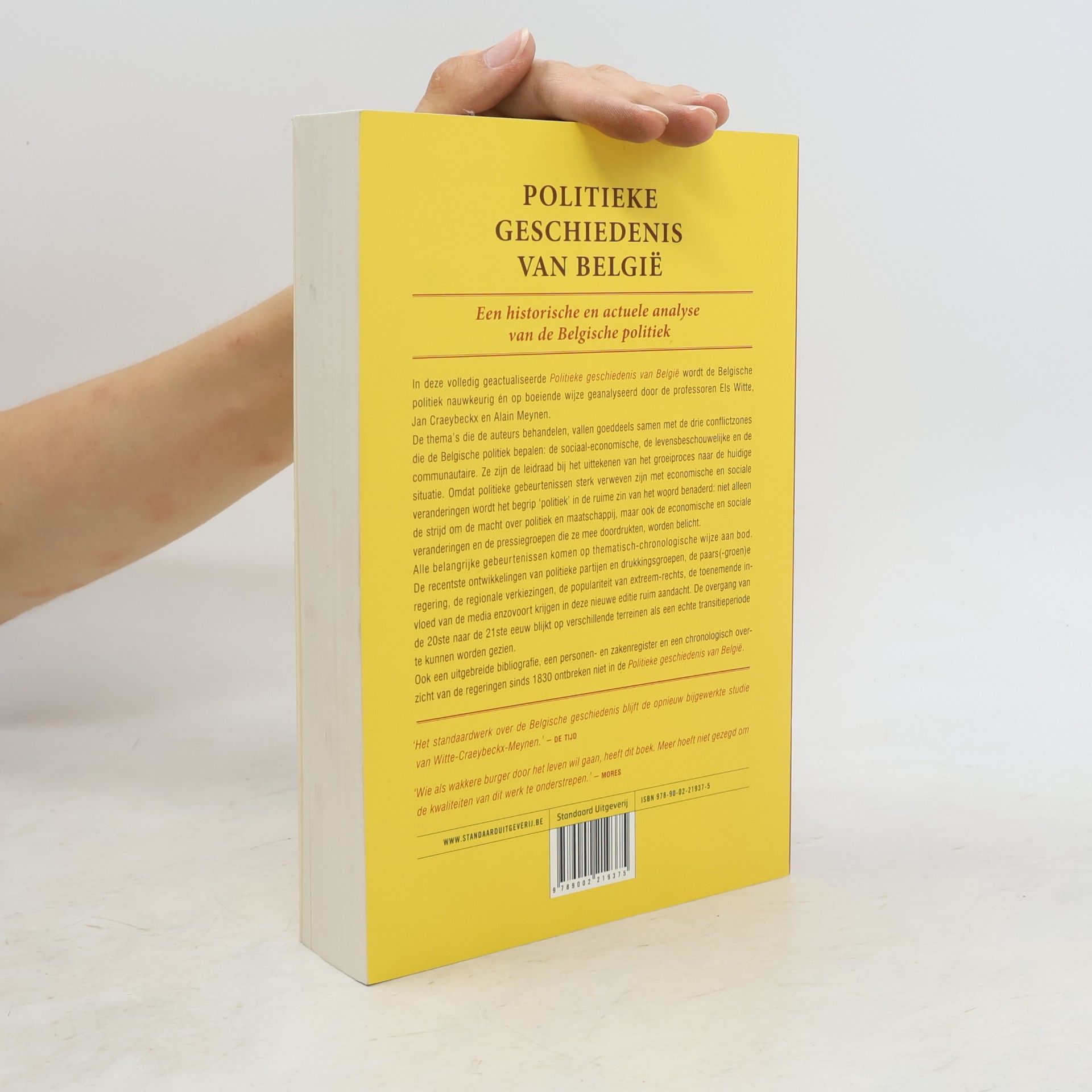 Els Witte Politieke geschiedenis Belgie