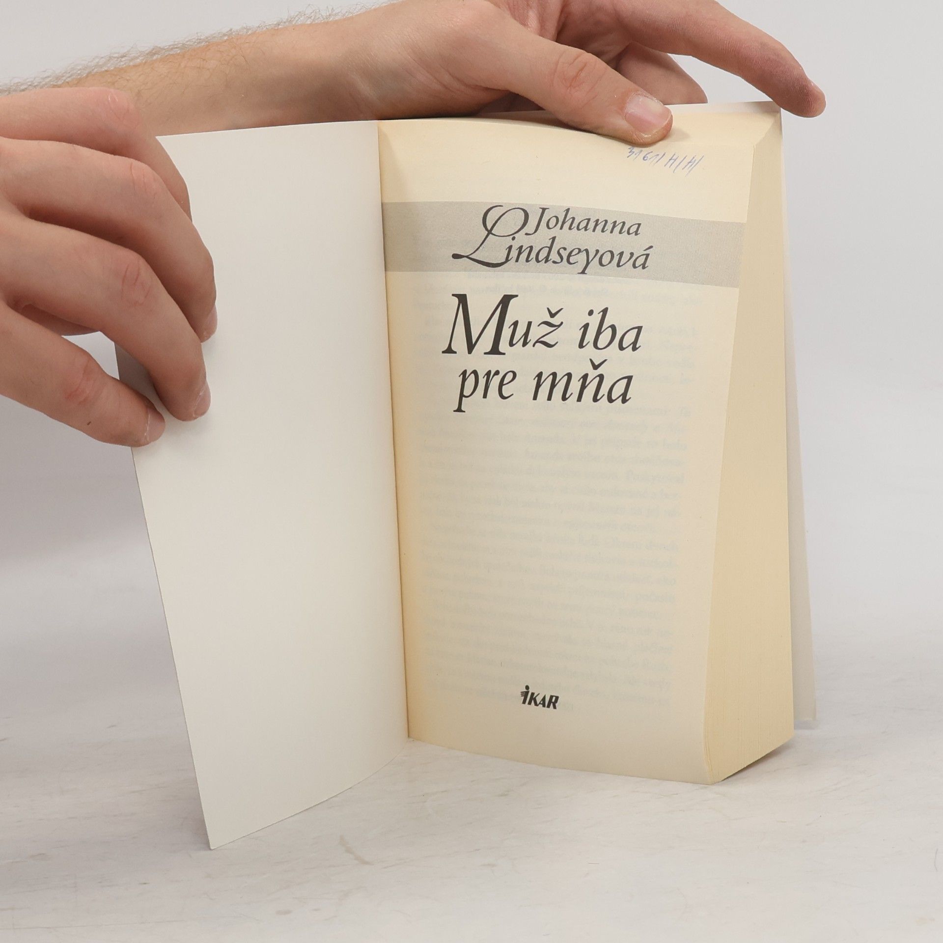 Johanna Lindsey Muž iba pre mňa