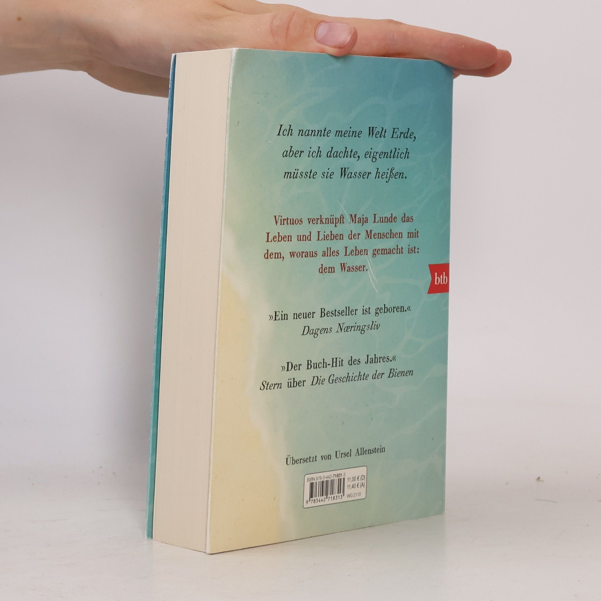 Maja Lunde Die Geschichte des Wassers : Roman