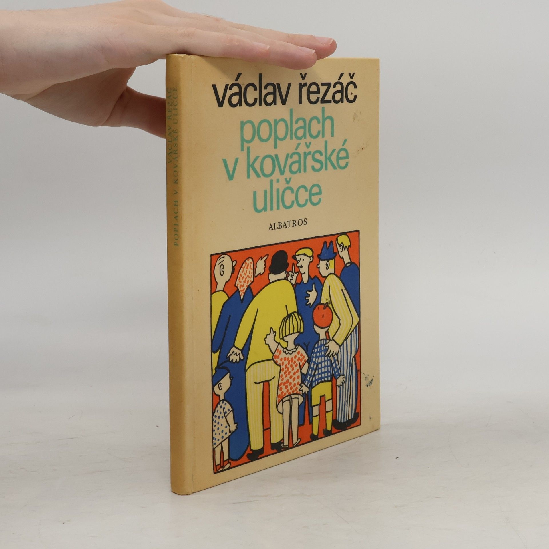 Václav Řezáč Poplach v kovářské uličce