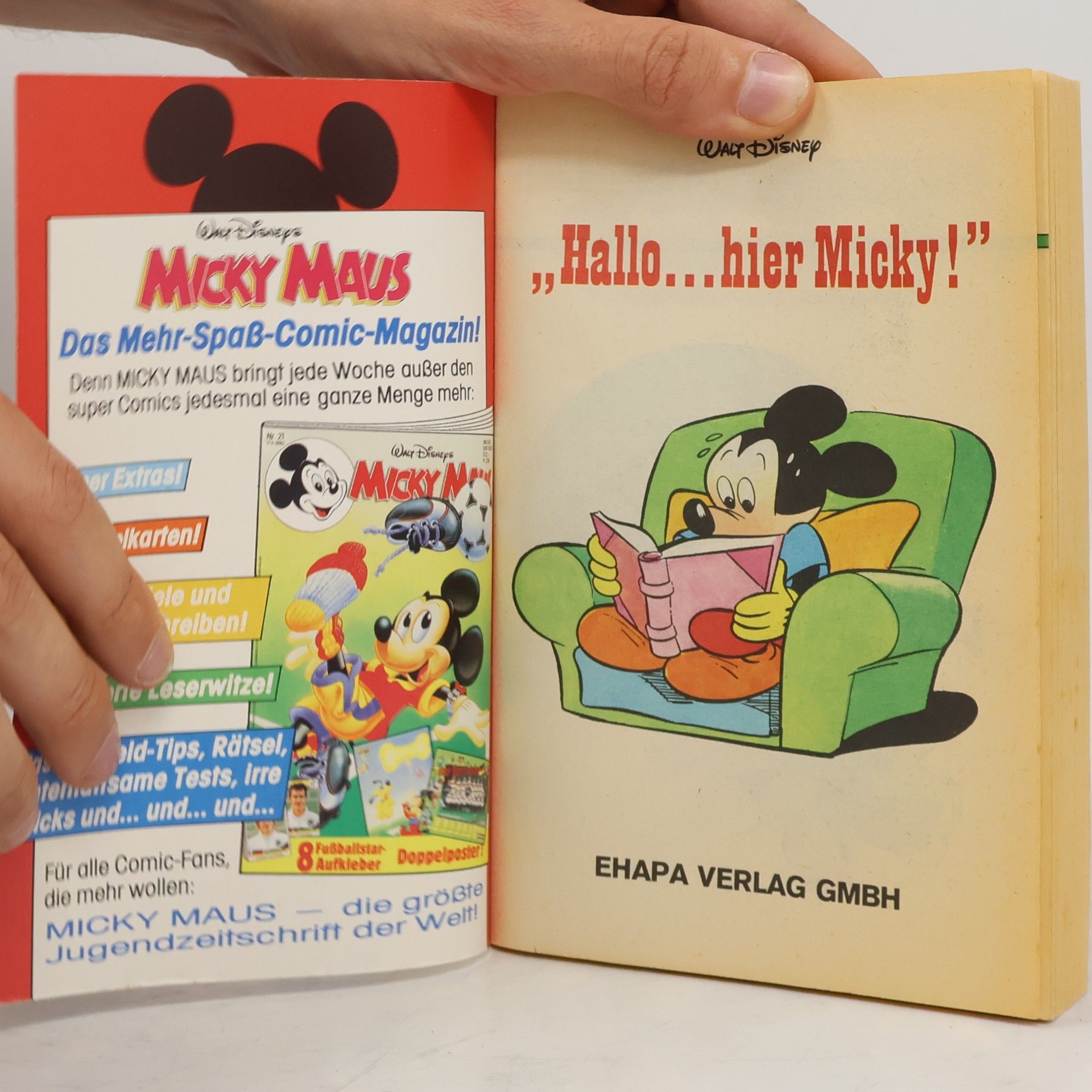 Walt Disney Lustige Taschenbücher 2. Hallo... hier Micky!