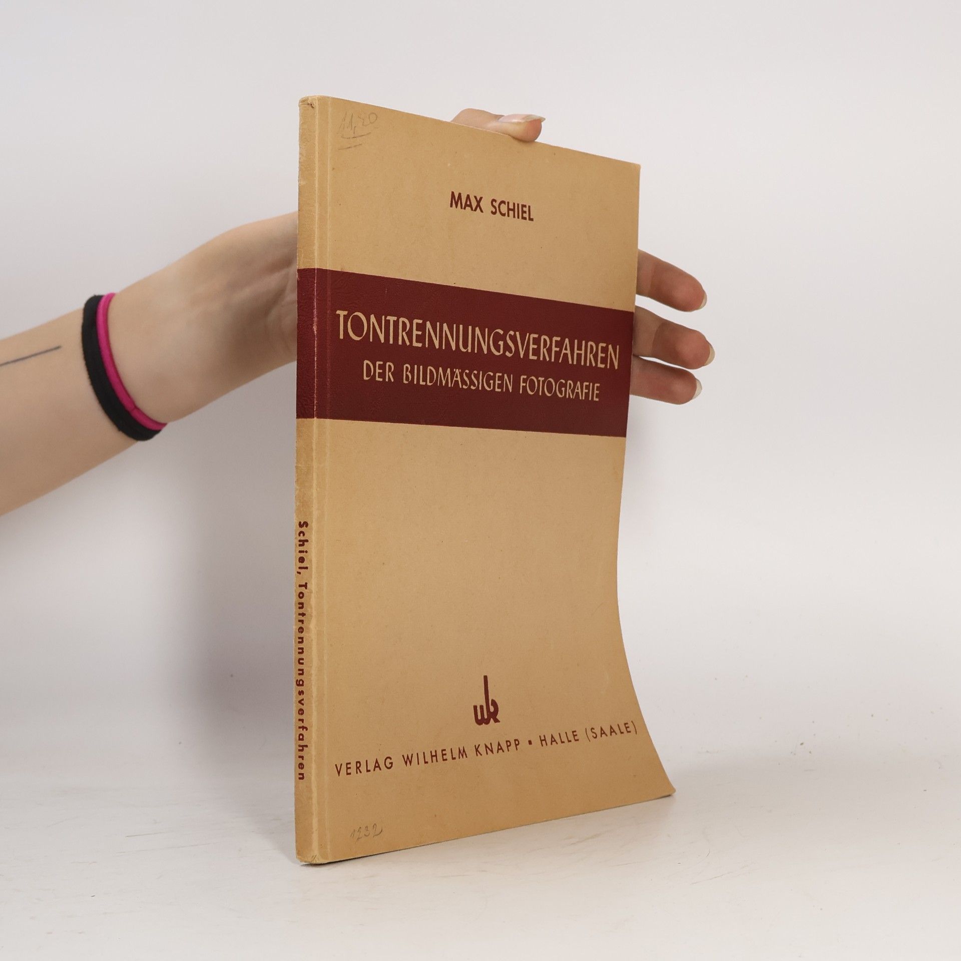 Max Schiel Tontrennungsverfahren der Bildmäßigen Fotografie