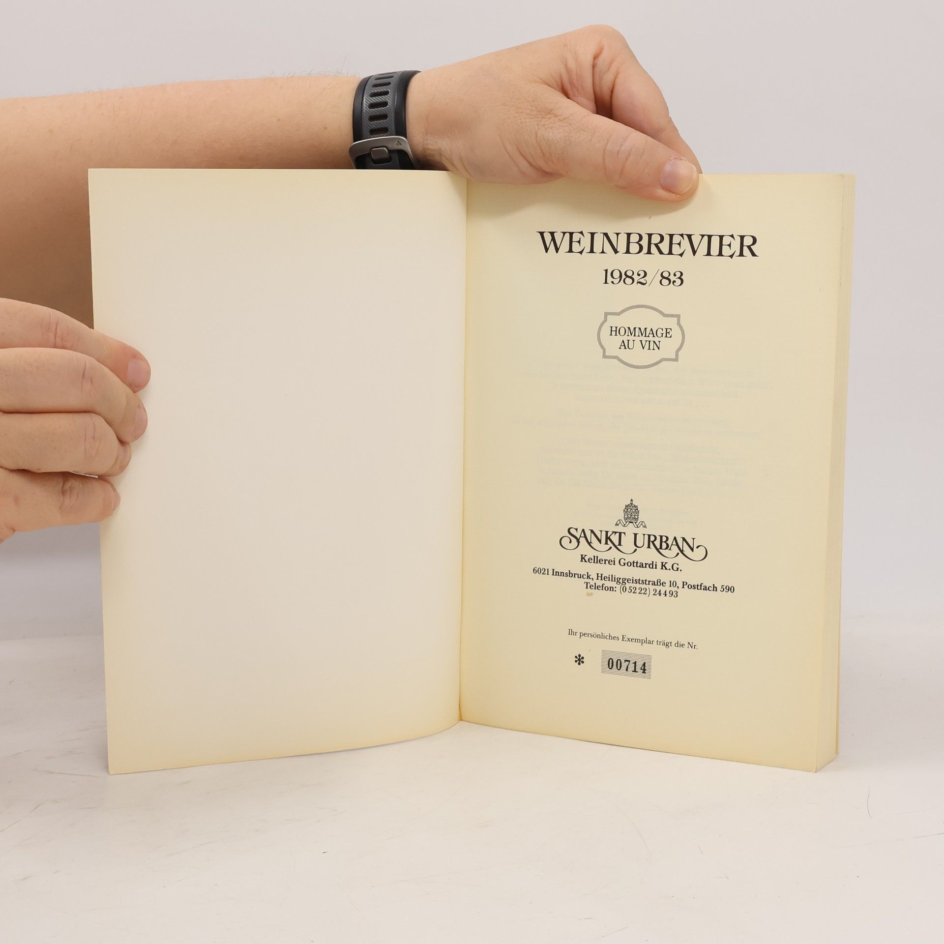 Autorenkollektiv Wein Brevier 1988/1989
