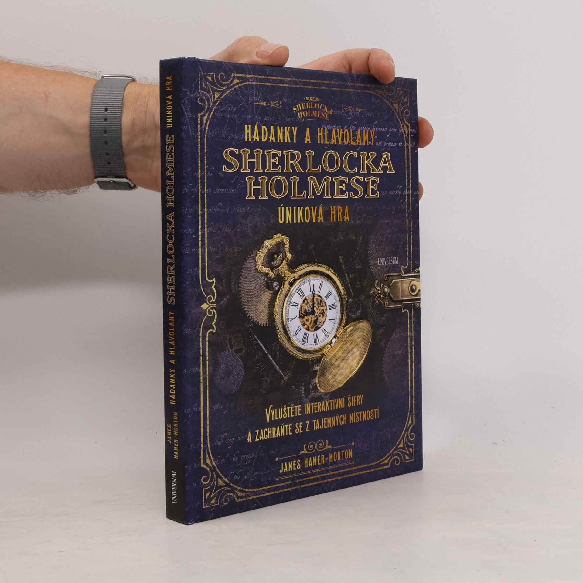 James Hamer-Morton Hádanky a hlavolamy Sherlocka Holmese – úniková hra