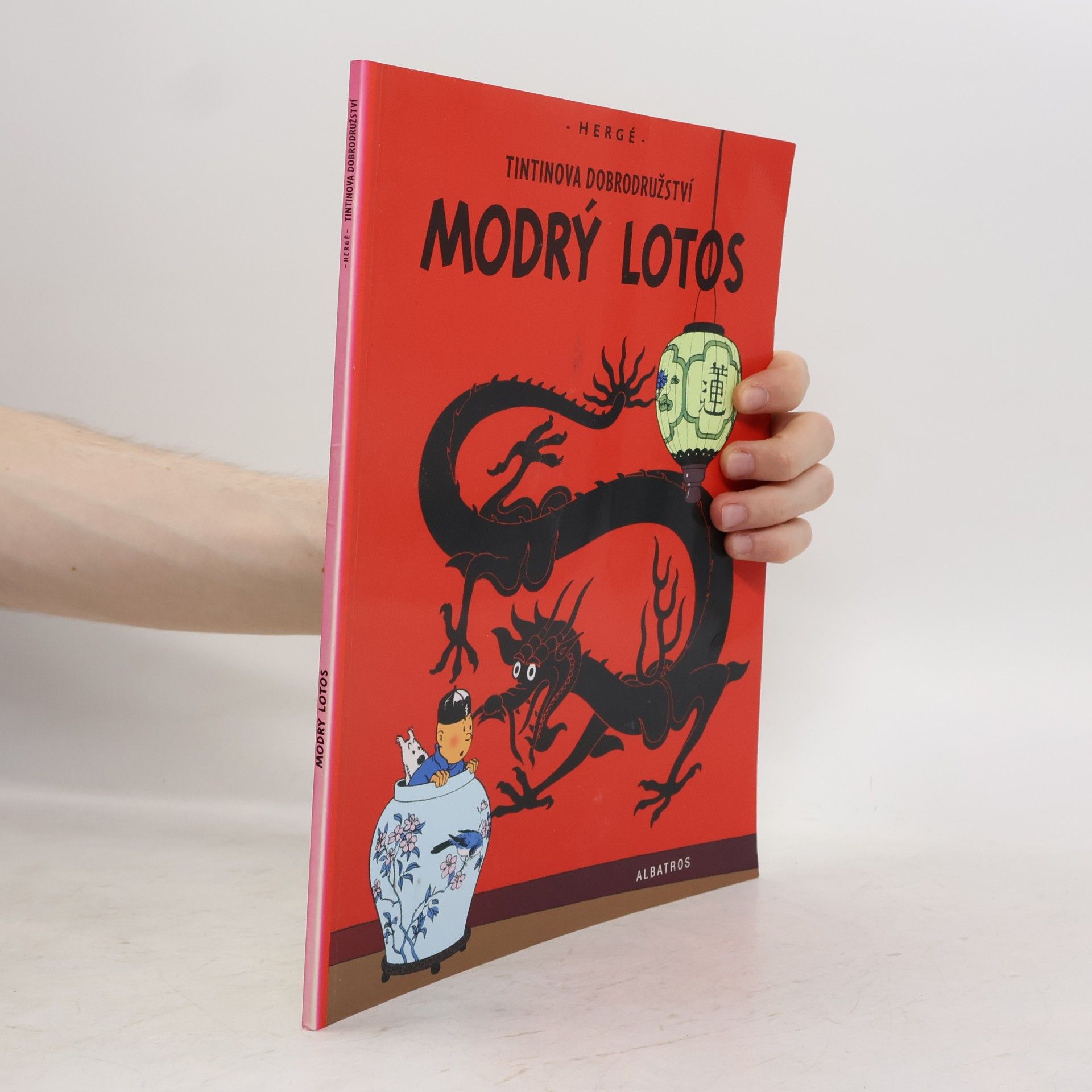 Hergé Modrý lotos
