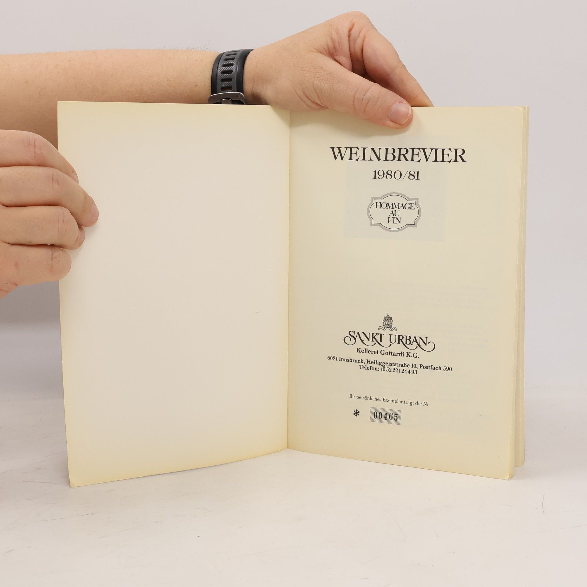 Autorenkollektiv Wein Brevier 1988/1989