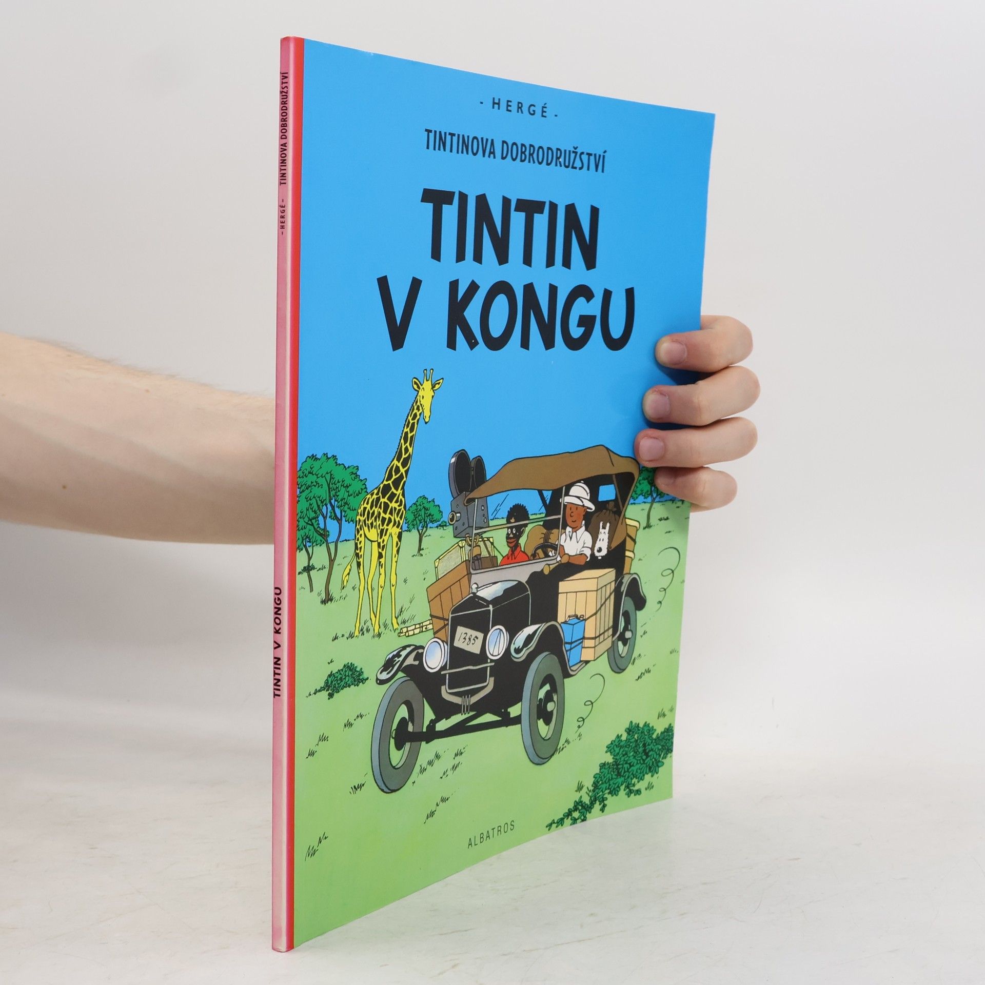 Hergé Tintin v Kongu