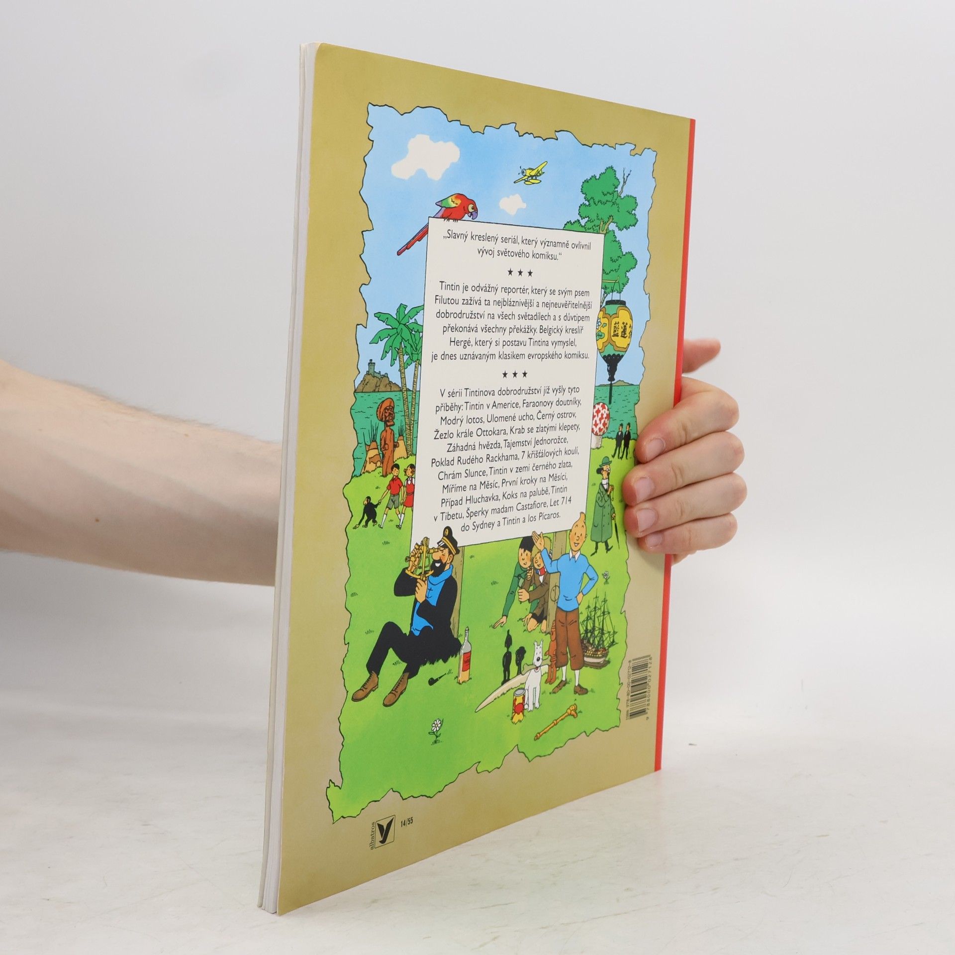 Hergé Tintin v Kongu