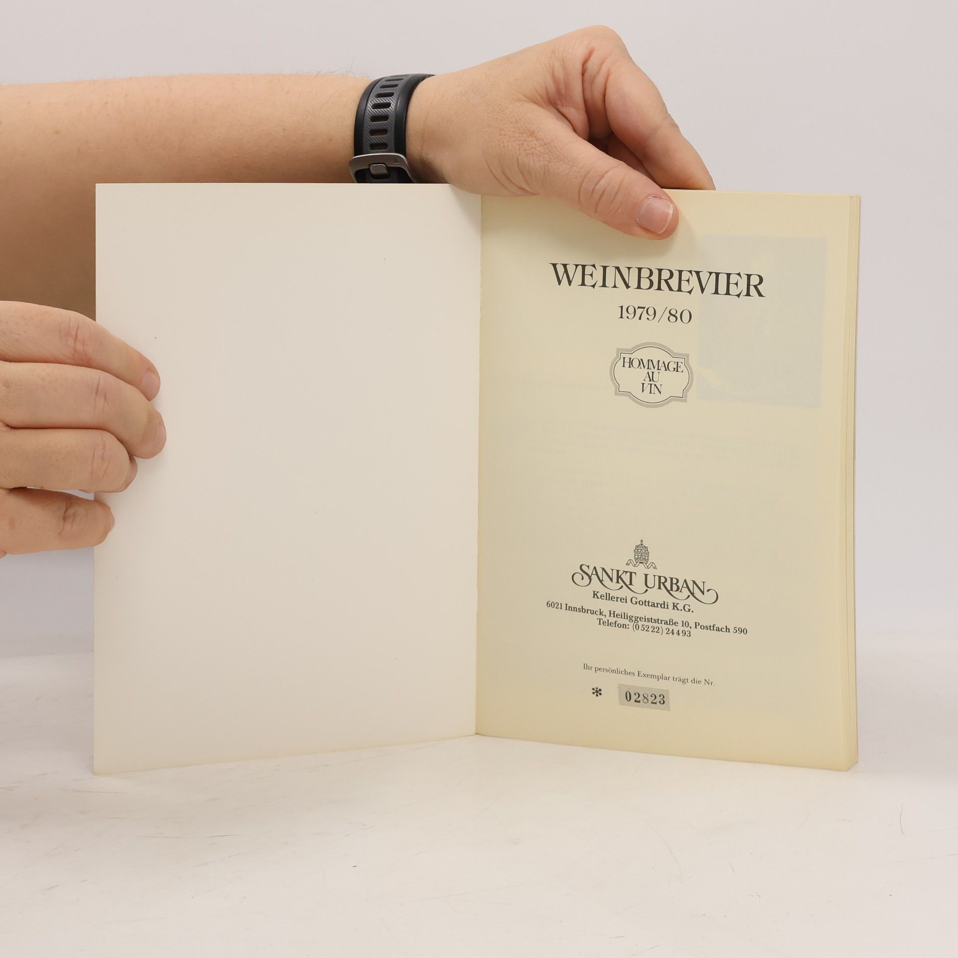 Autorenkollektiv Wein Brevier 1979/1980
