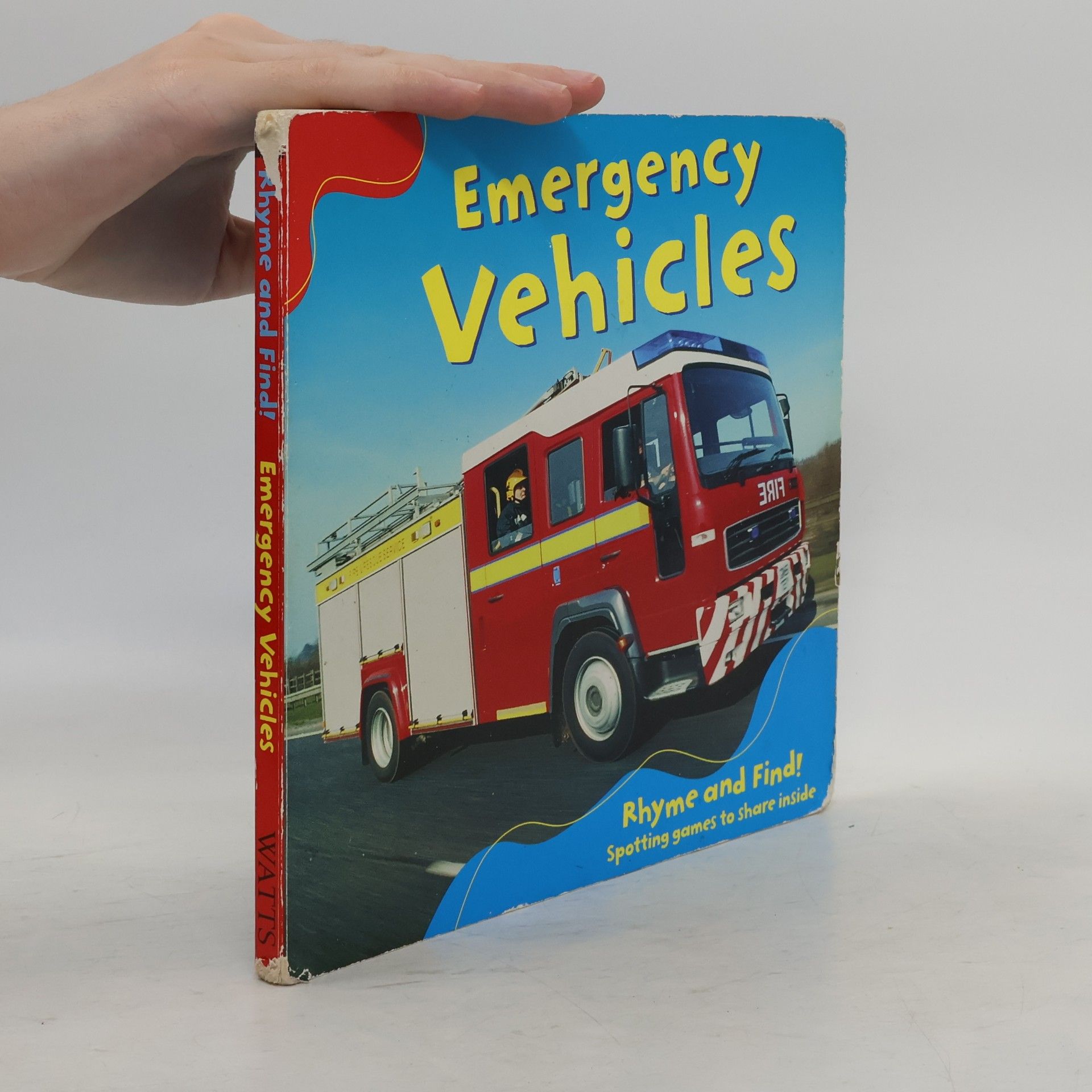 Melanie Palmer Rhyme and Find: Emergency Vehicles - Board Book