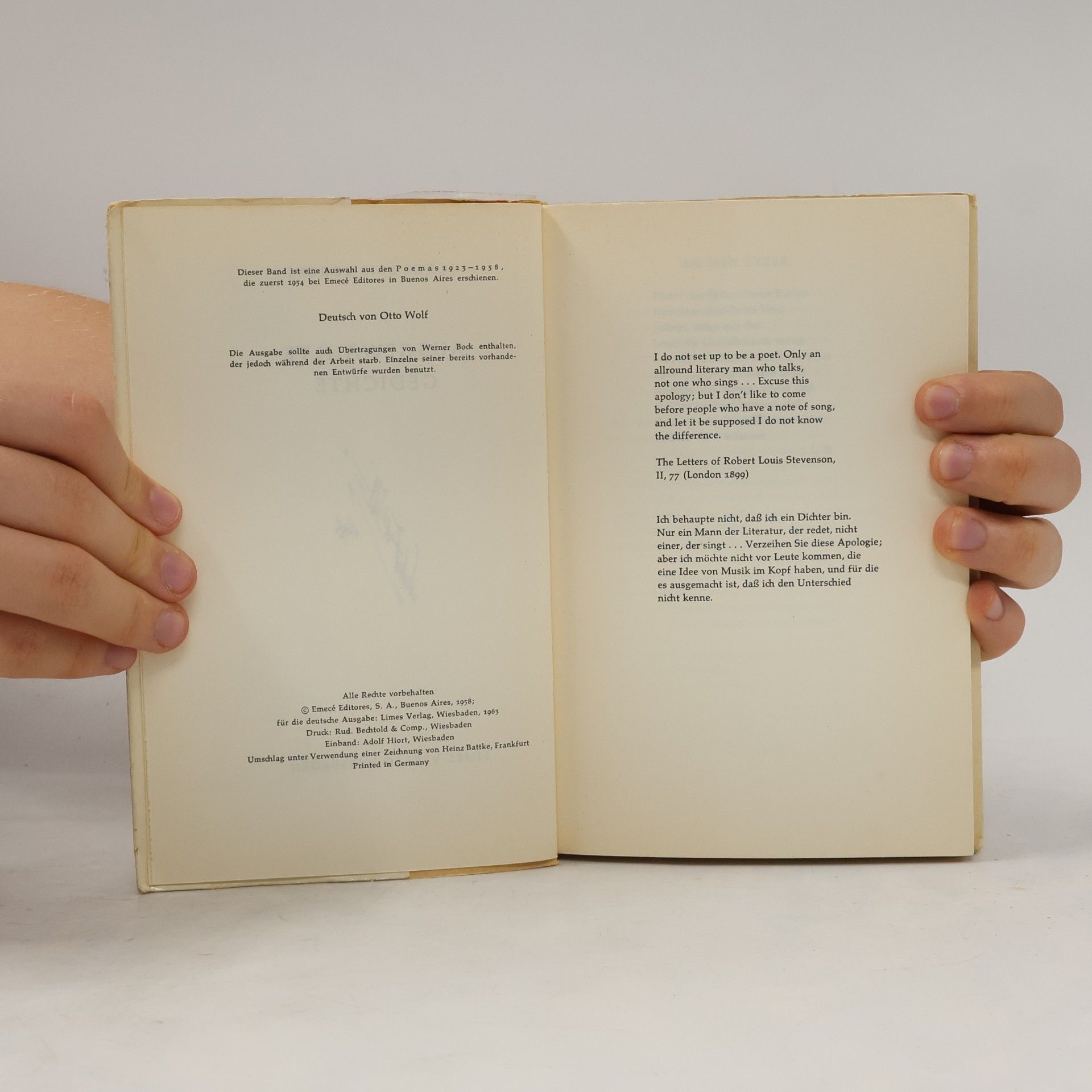 Jorge Luis Borges Ausgewählte Gedichte