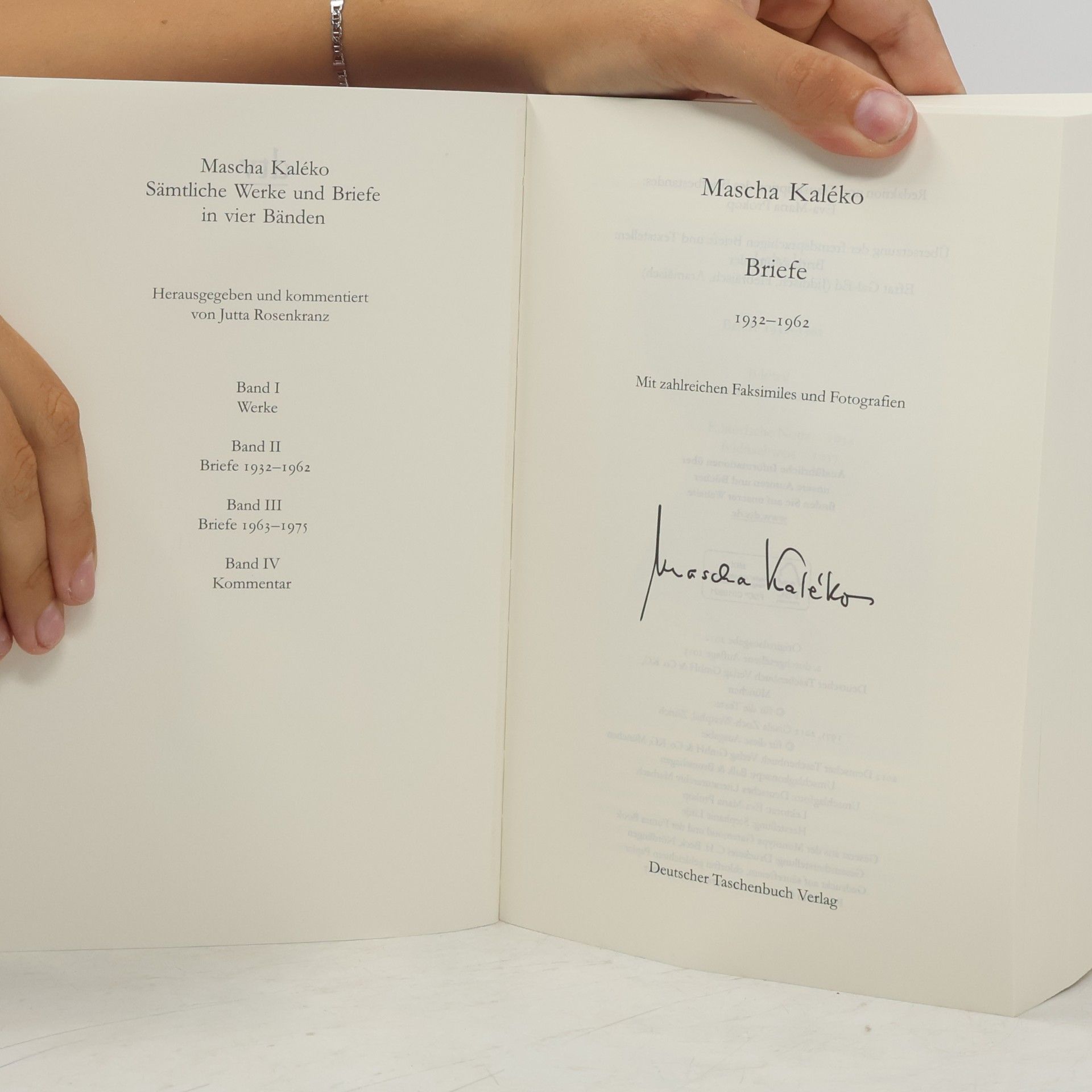 Mascha Kaléko Sämtliche Werke und Briefe