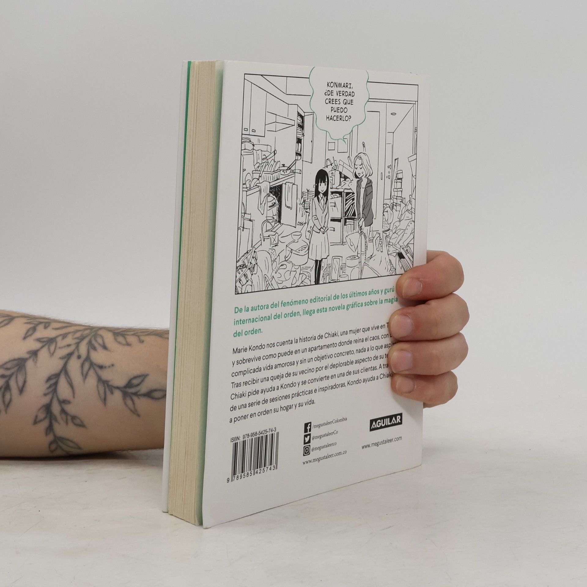 Marie Kondō La magia del orden. Una novela ilustrada