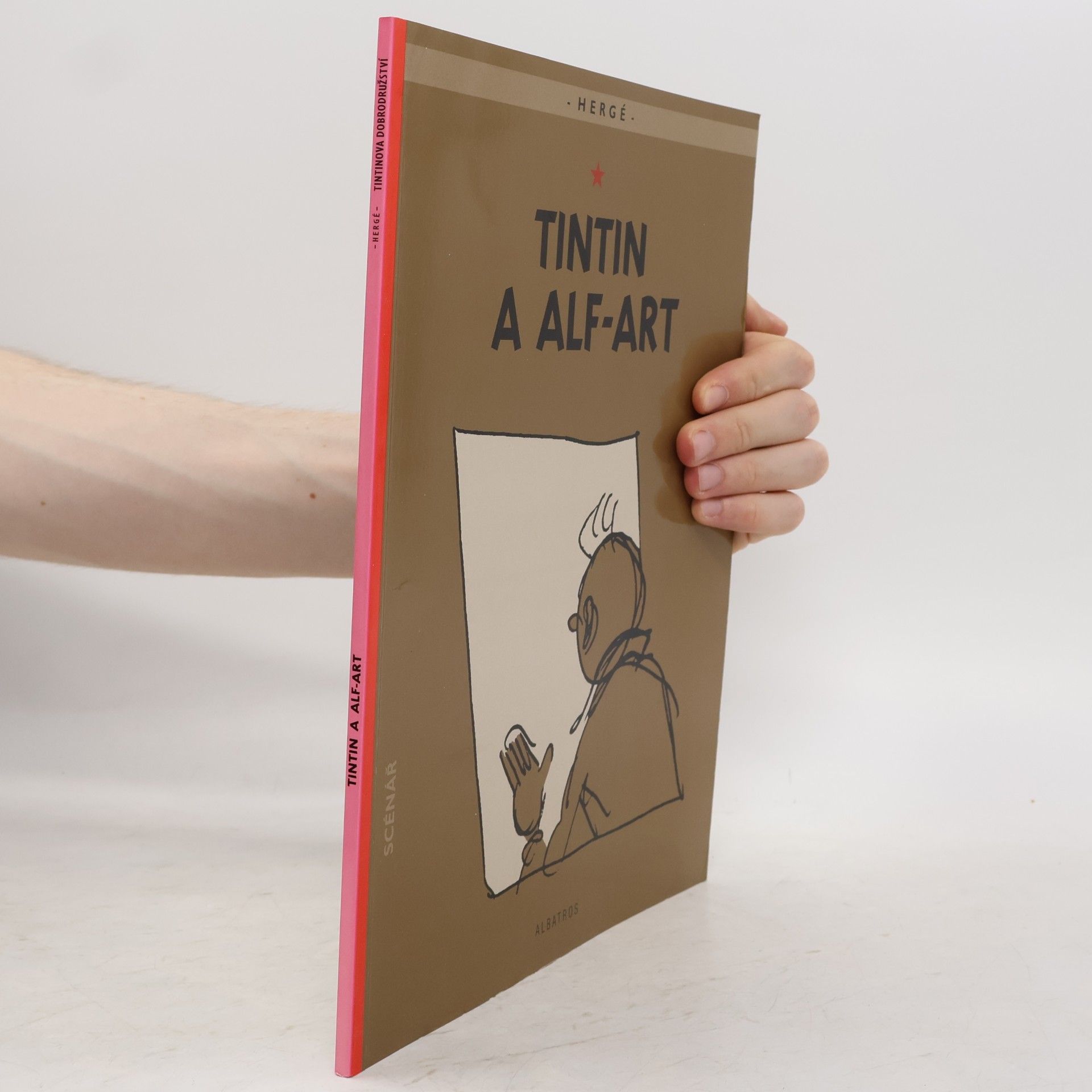Hergé Tintin a alf-art