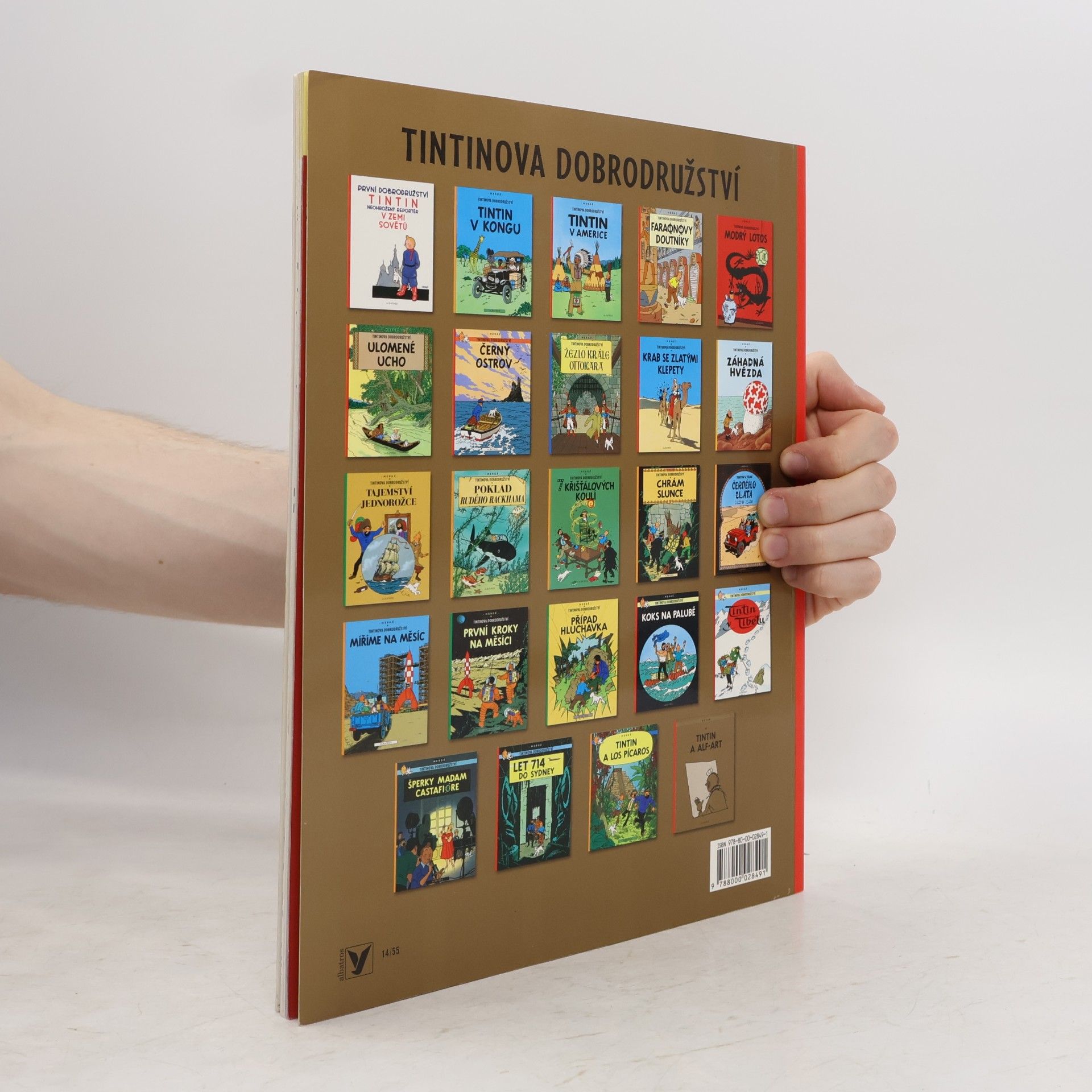Hergé Tintin a alf-art