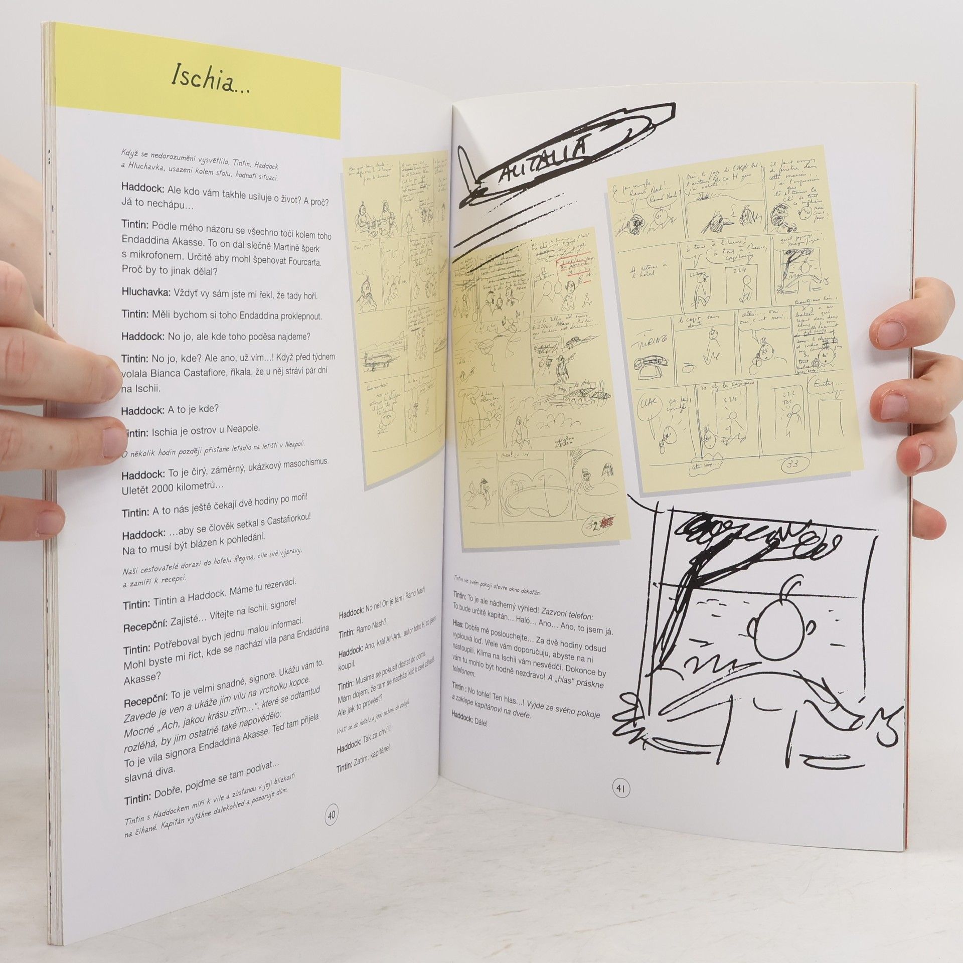 Hergé Tintin a alf-art