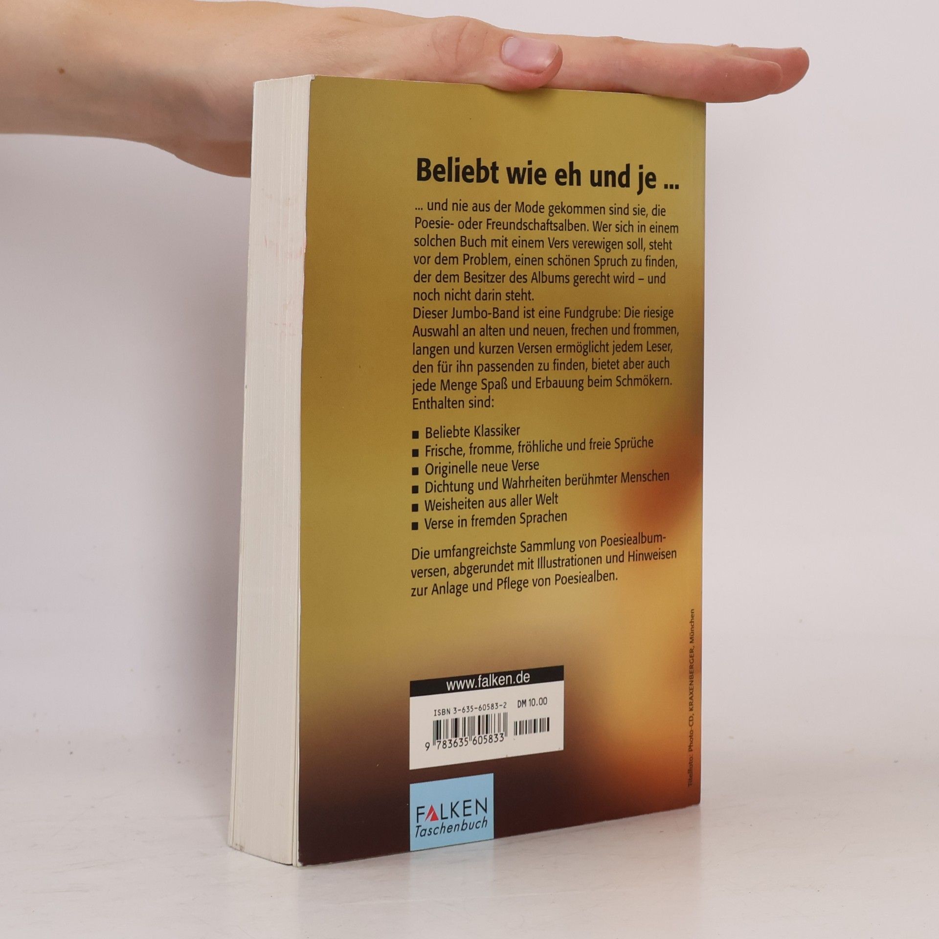Klassische und neue Verse fürs Poesiealbum