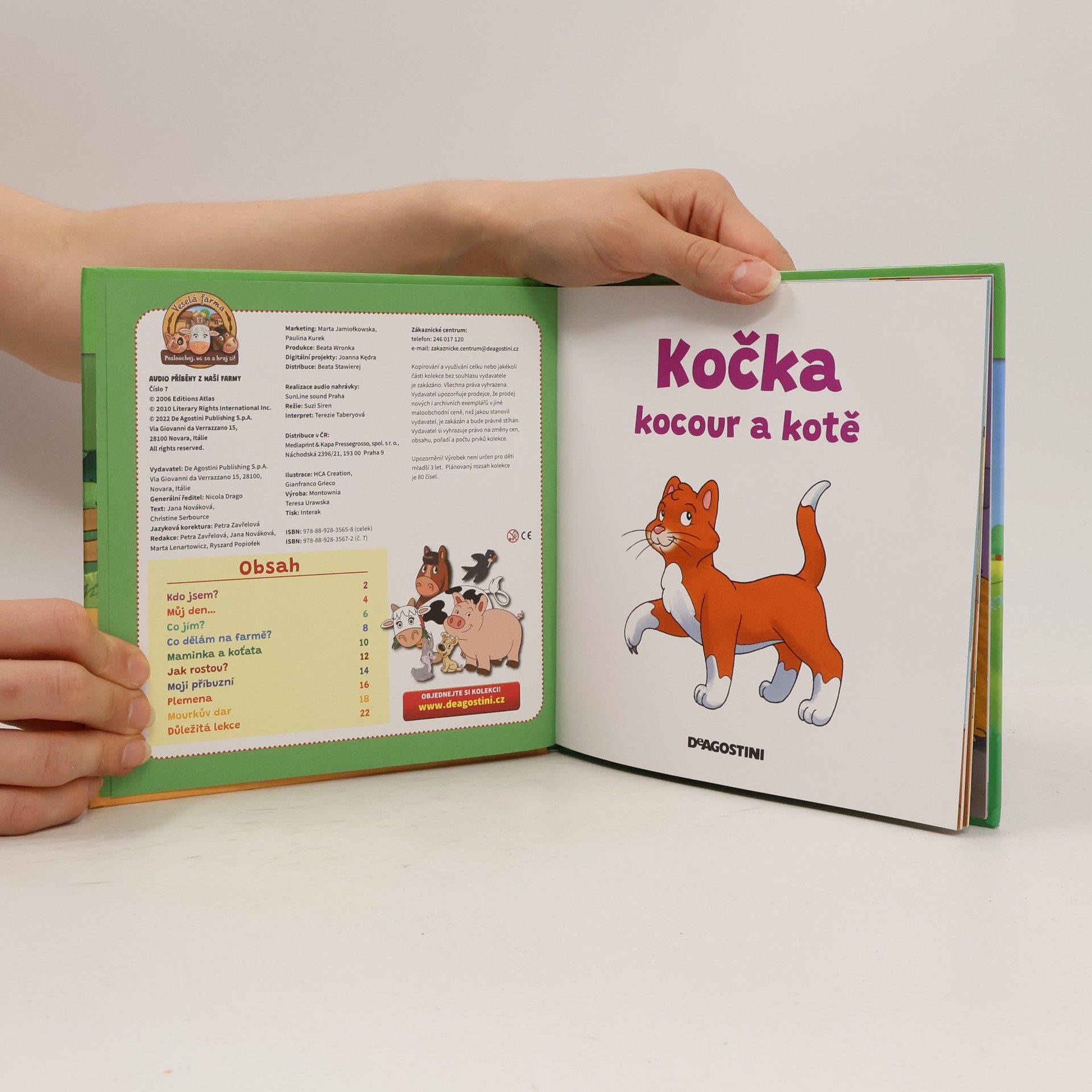 Kolektiv autorů Audio příběhy z naší farmy - Kočka