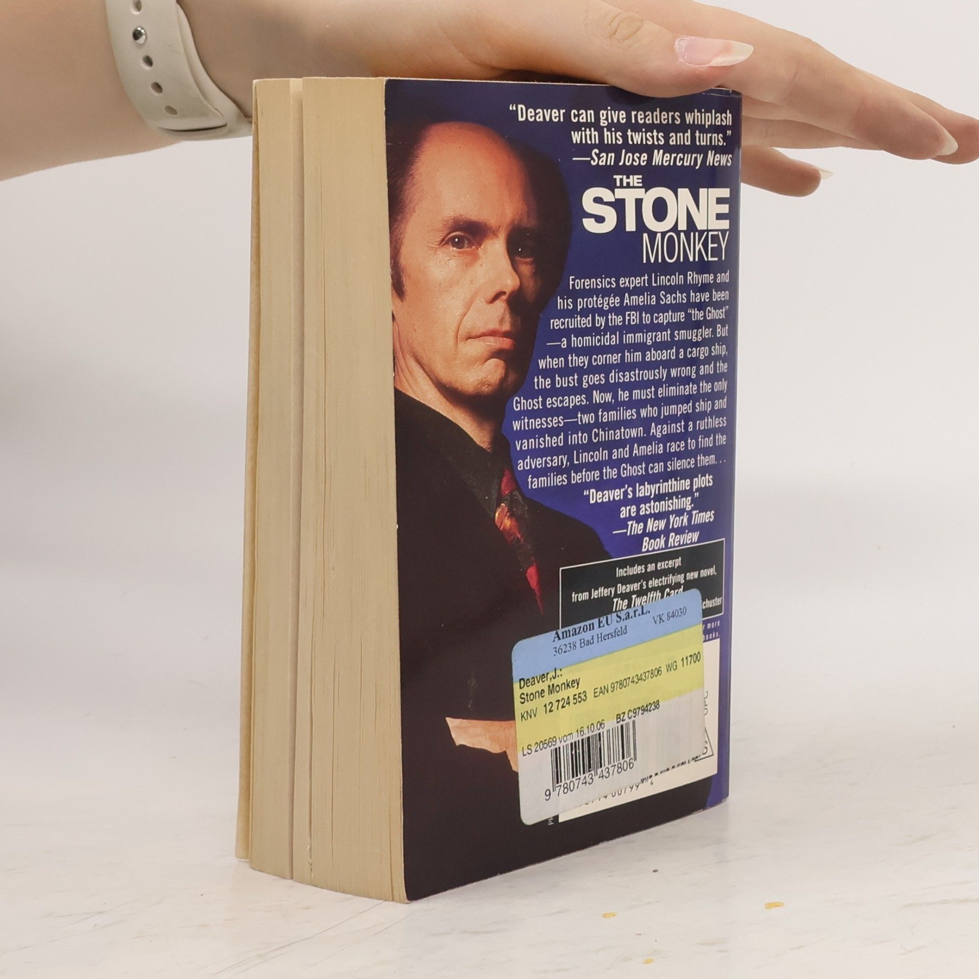 Jeffery Deaver The Stone Monkey