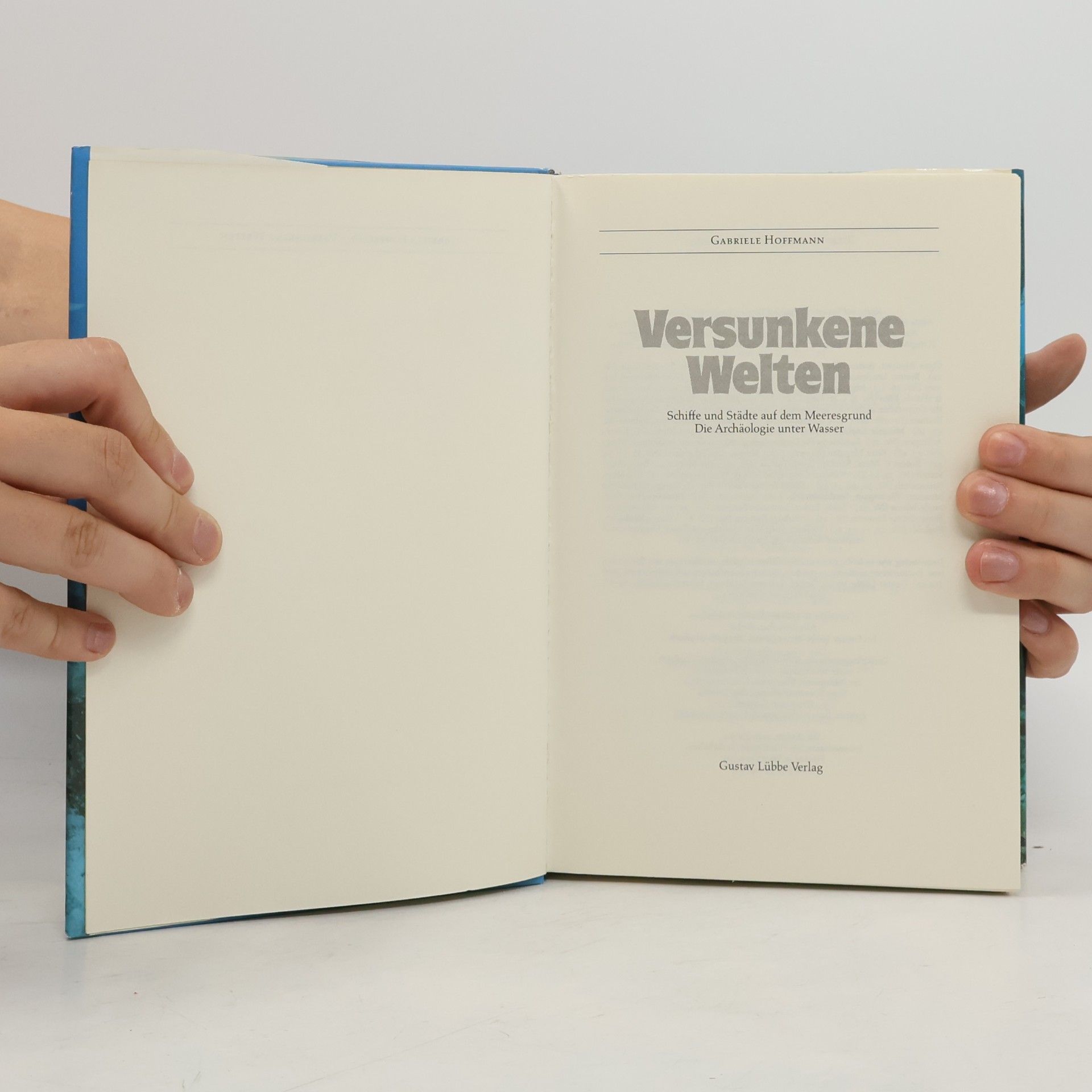 Gabriele Hoffmann Versunkene Welten