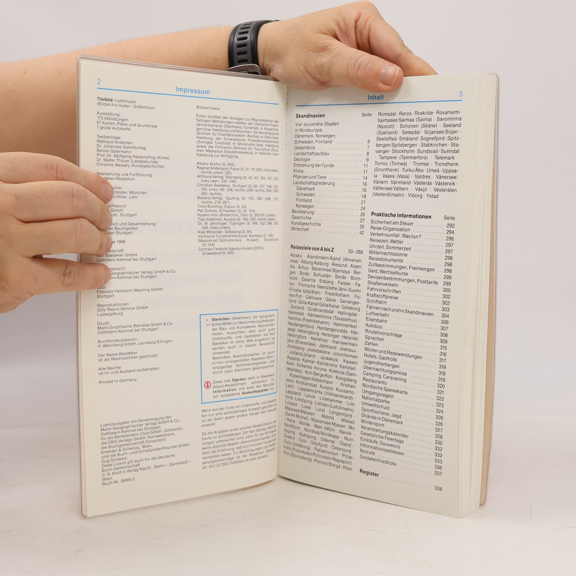 Various authors Skandinavien. Baedekers Allianz Reiseführer