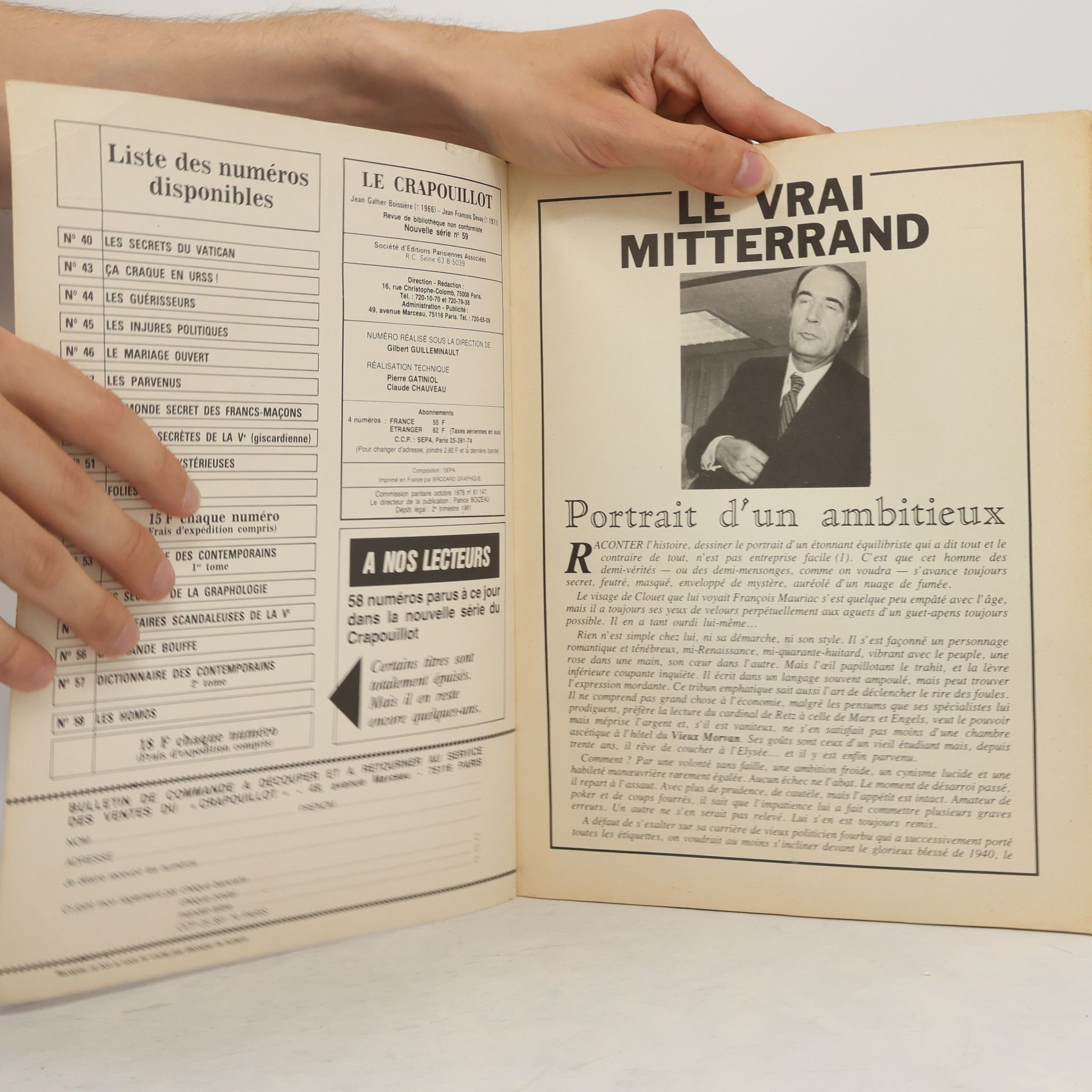 Autorenkollektiv Le crapouillot 59