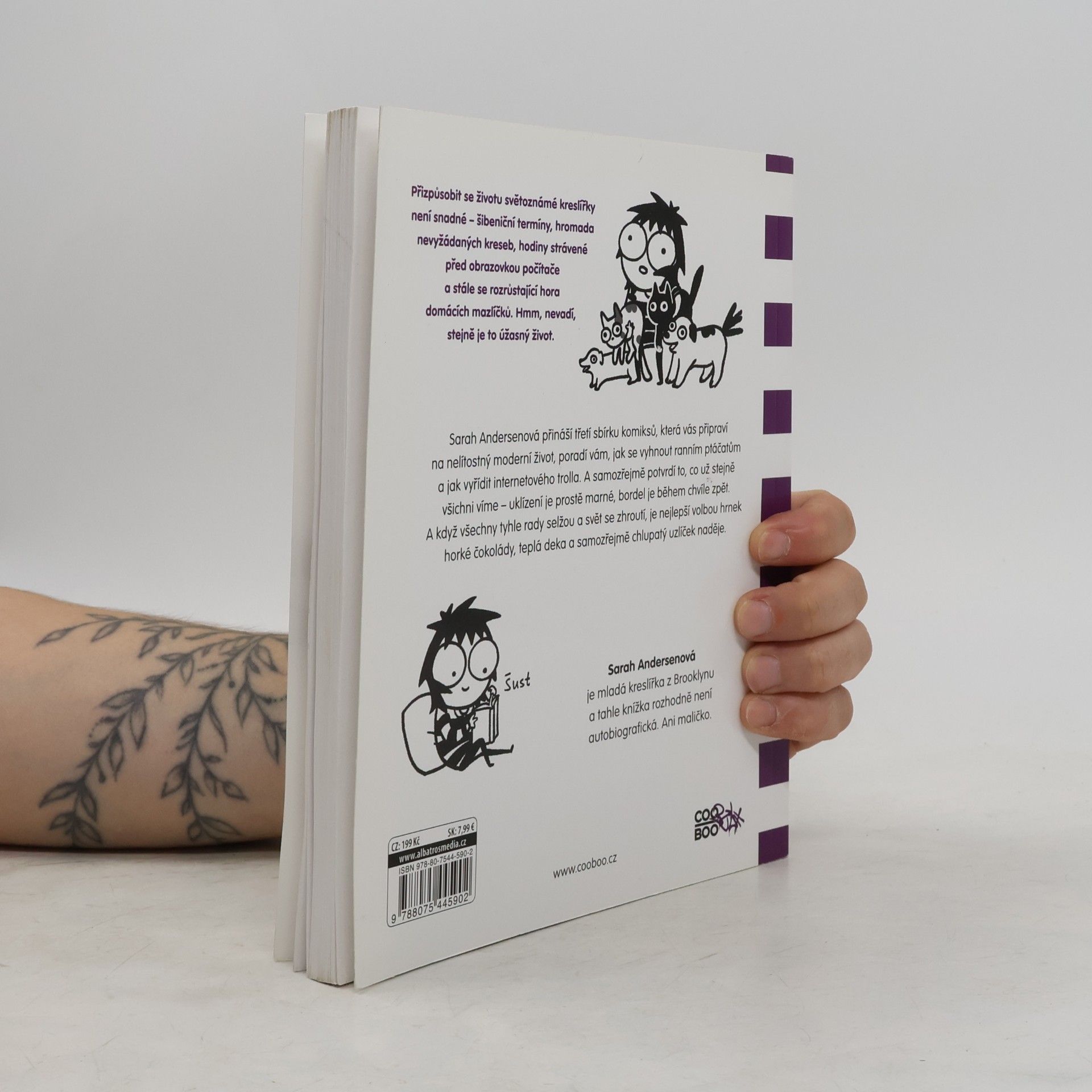 Sarah Sarah C. Andersen Kočky útočí