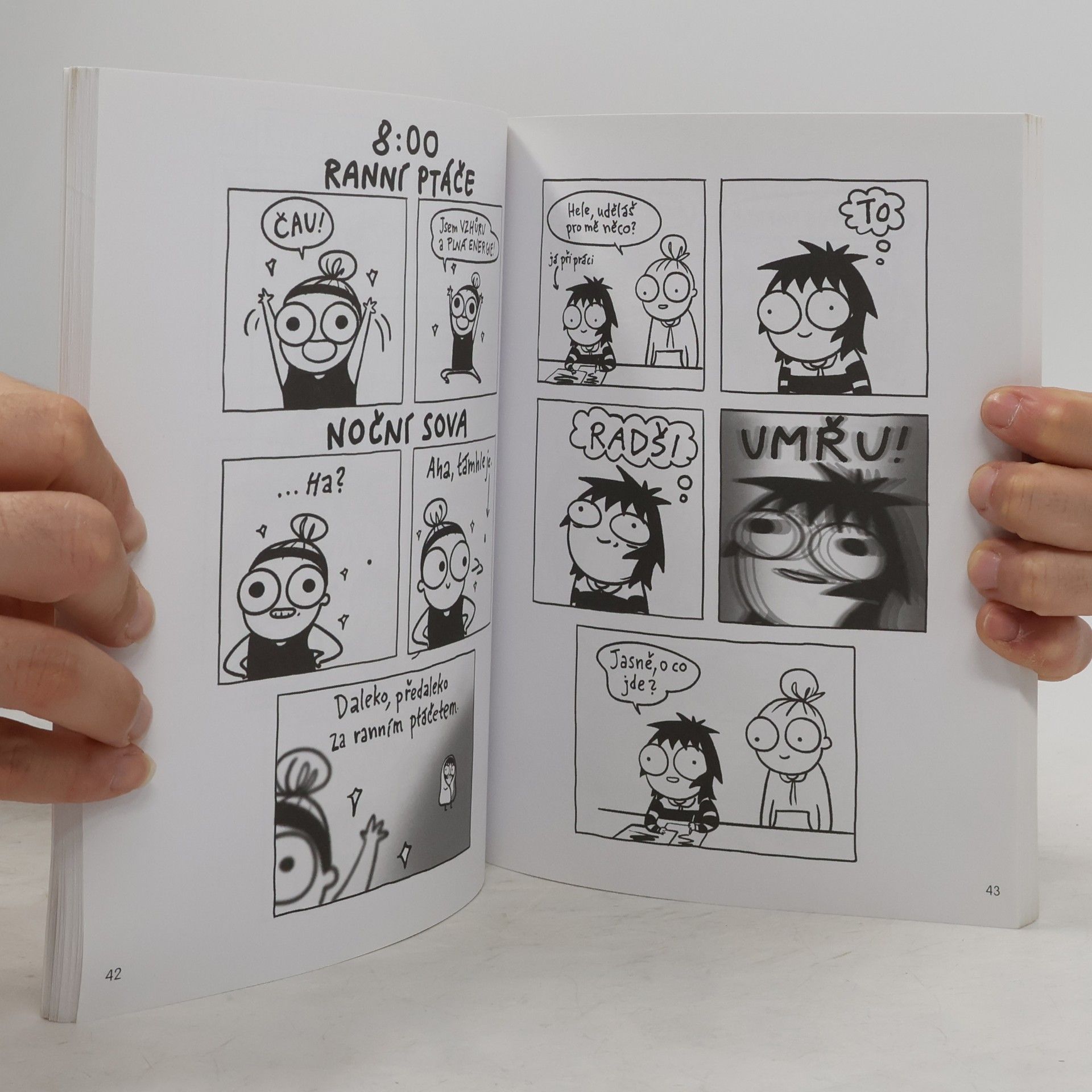 Sarah Sarah C. Andersen Kočky útočí