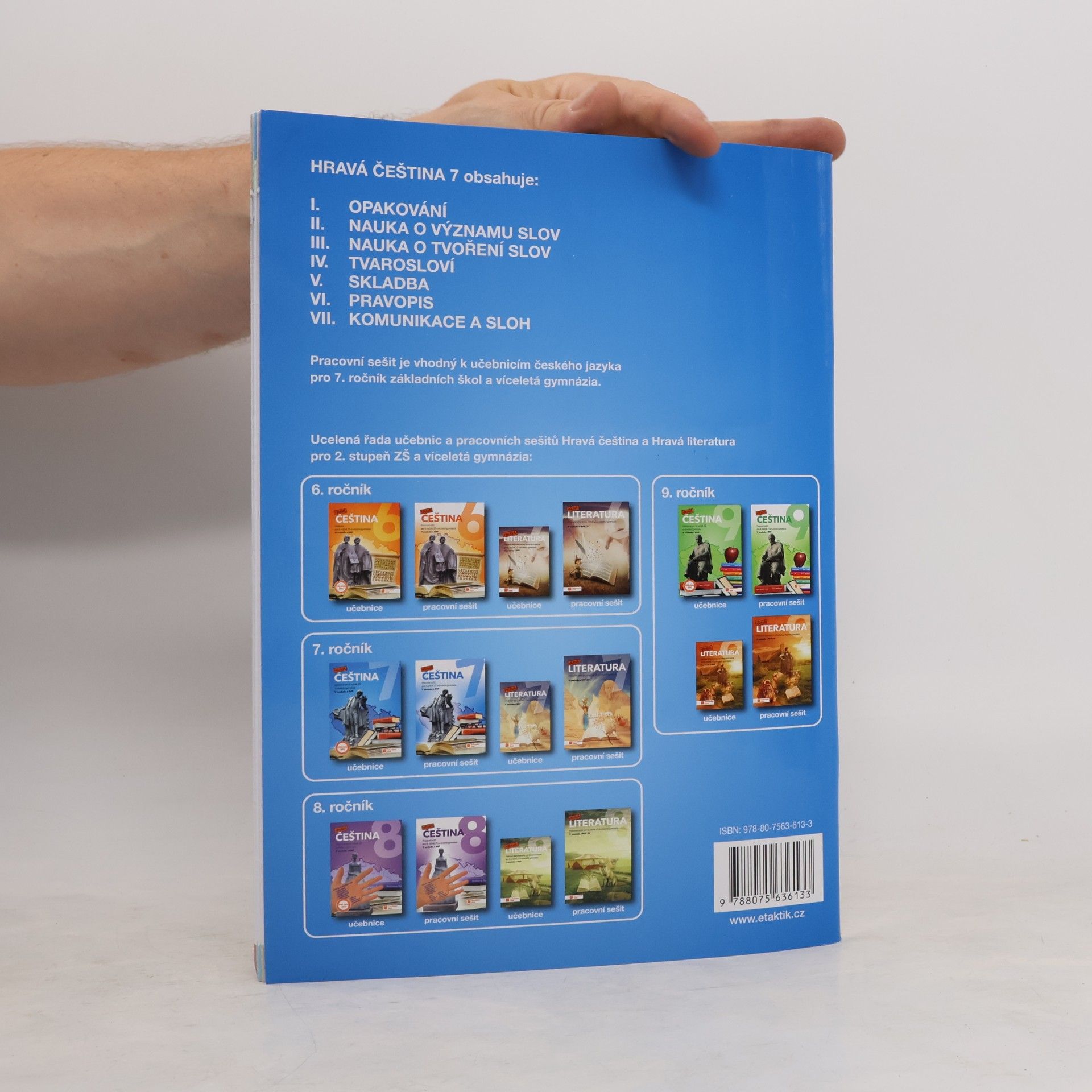 Collectif d'auteurs Hravá čeština 7. Pracovní sešit pro 7. ročník ZŠ