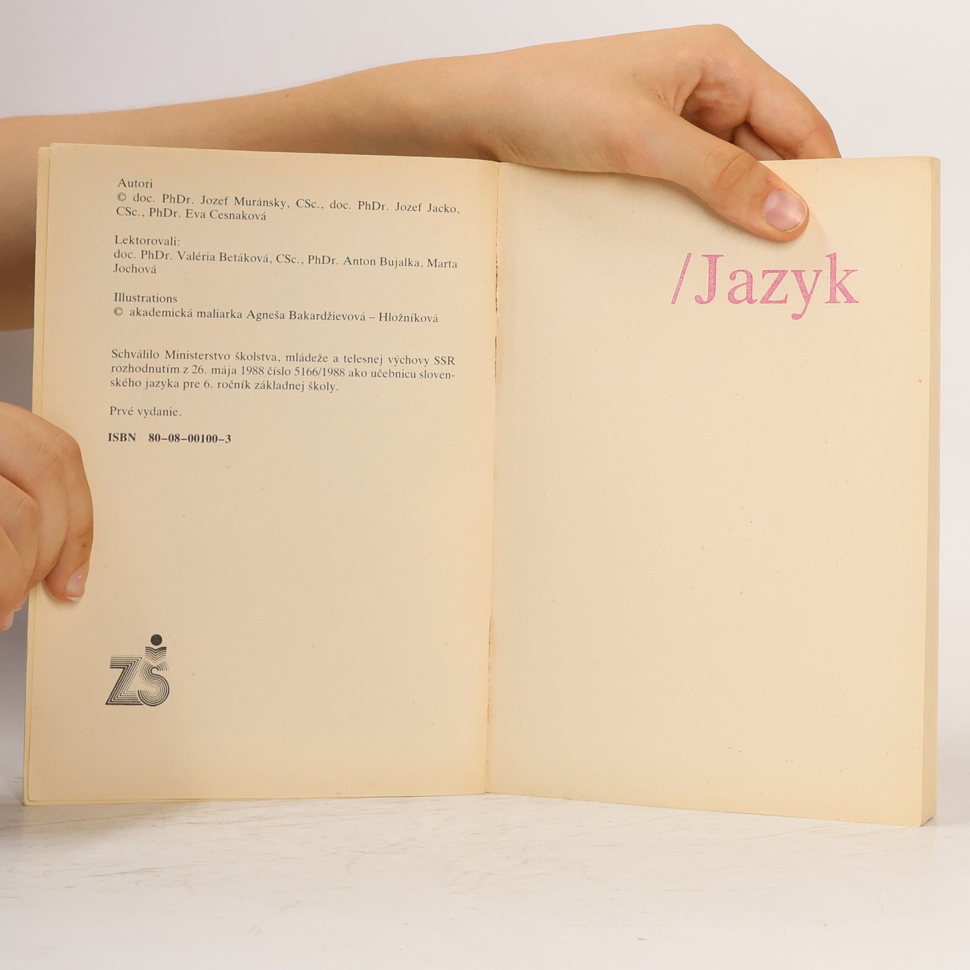 Jozef Muránsky Slovenský jazyk 6