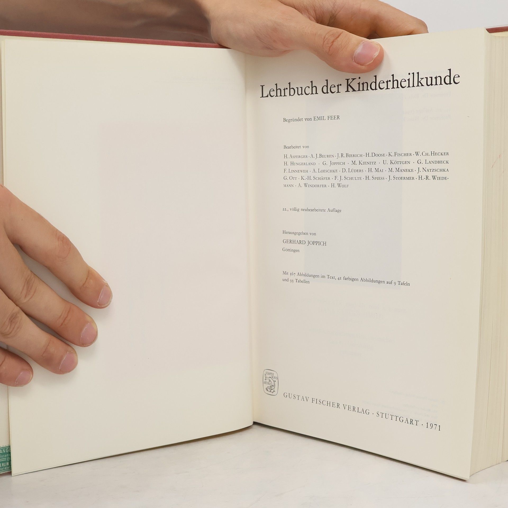 Hans Hugo Klein Lehrbuch der Kinderheilkunde