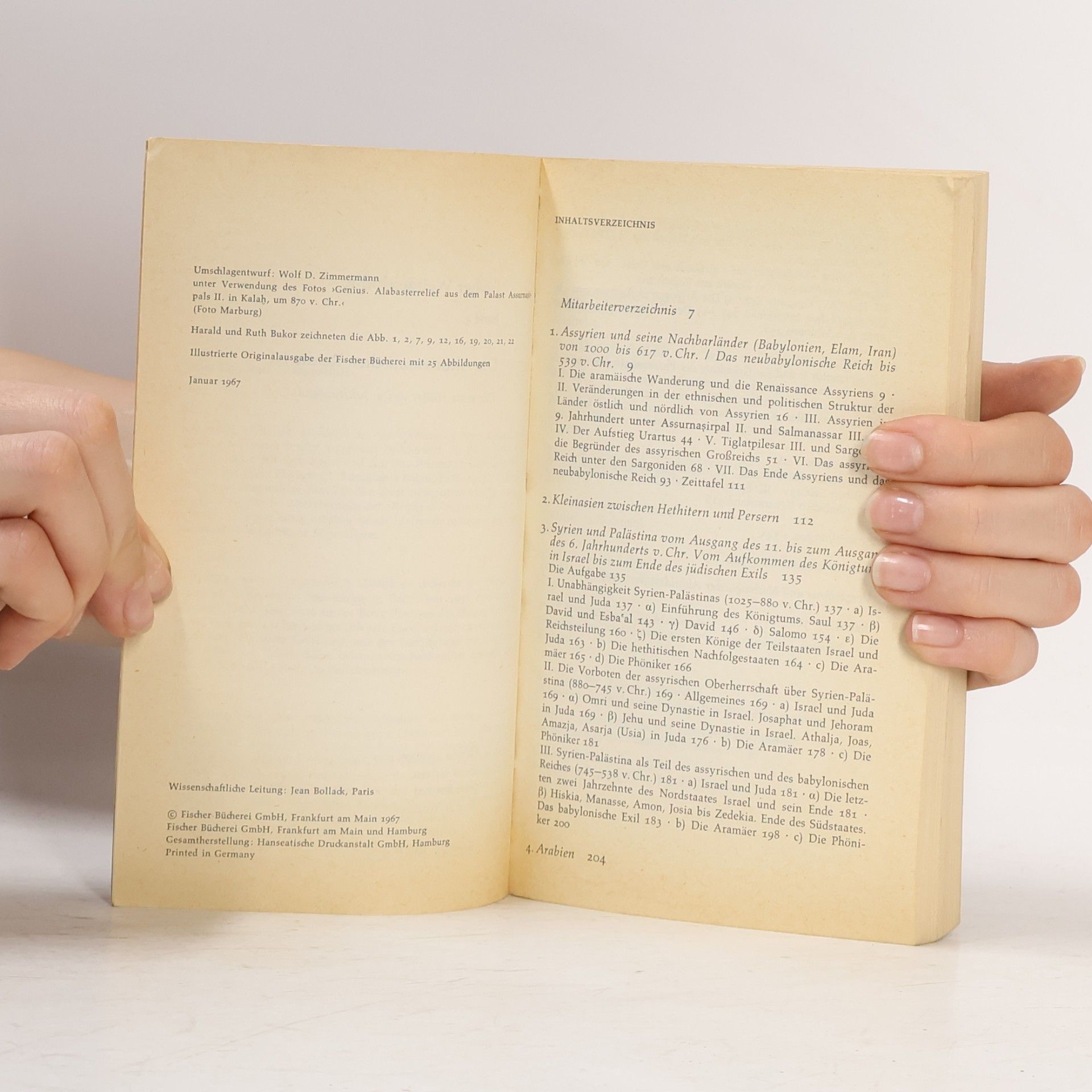 Collectif d'auteurs Die altorientalischen Reiche. 3, Die erste Hälfte des 1. Jahrtausends