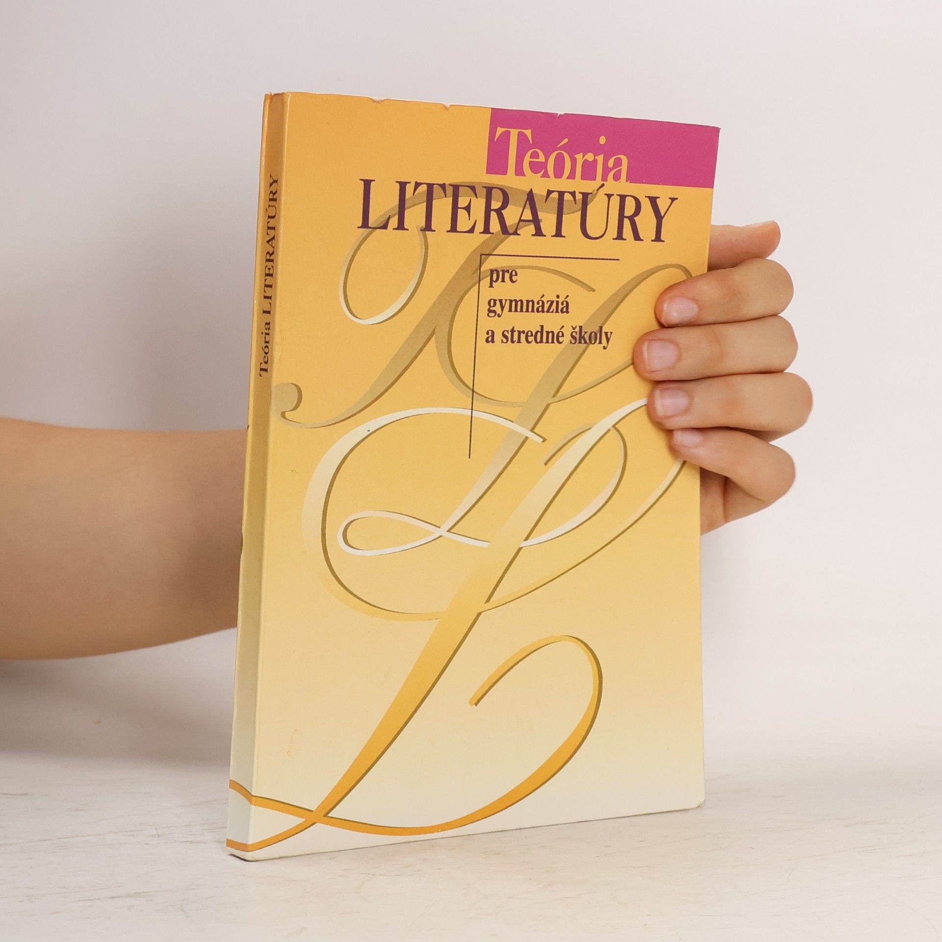Tibor Žilka Teória literatúry pre gymnáziá a stredné školy