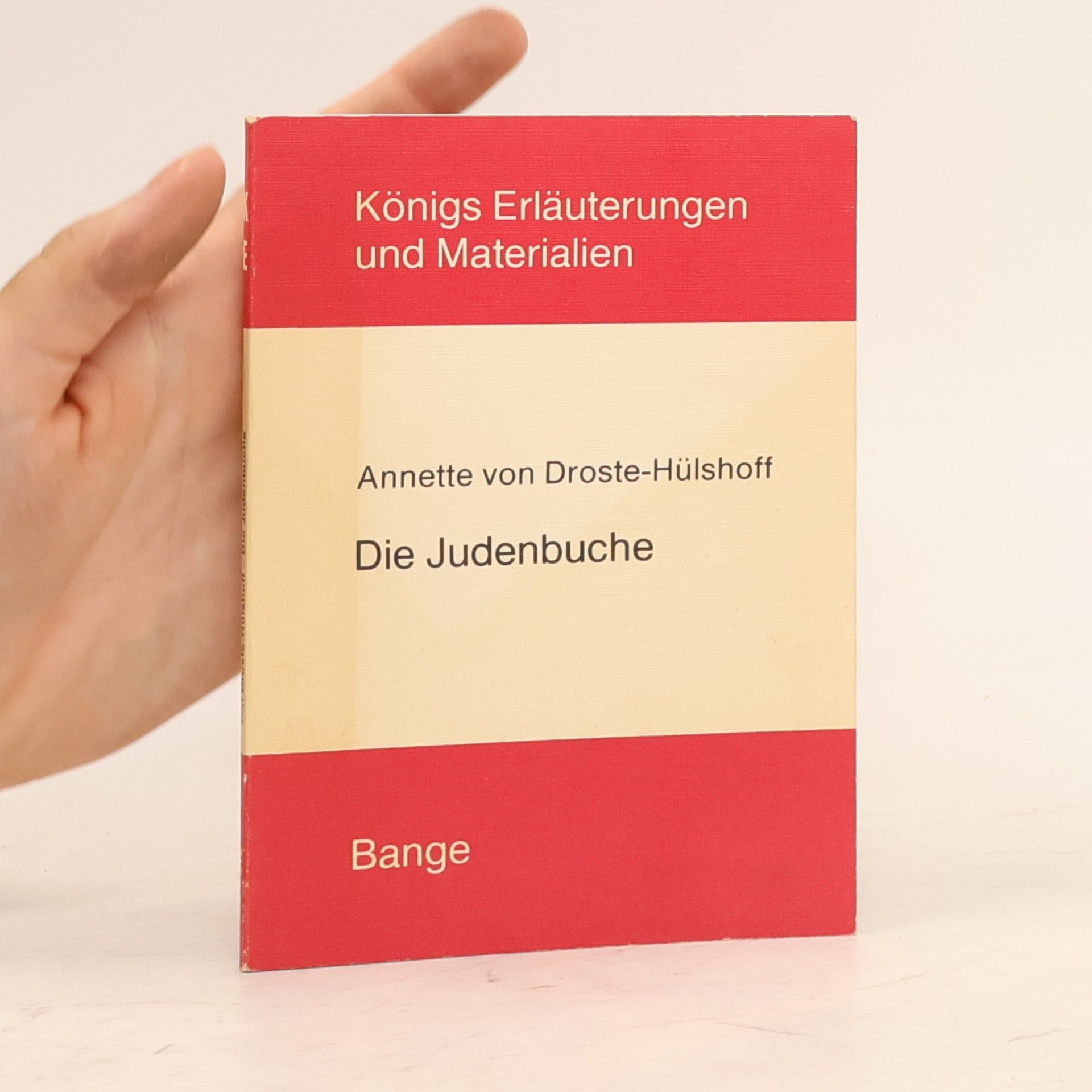 Hans Ulrich Lindken Erläuterungen zu Annette von Droste-Hülshoff, Die Judenbuche