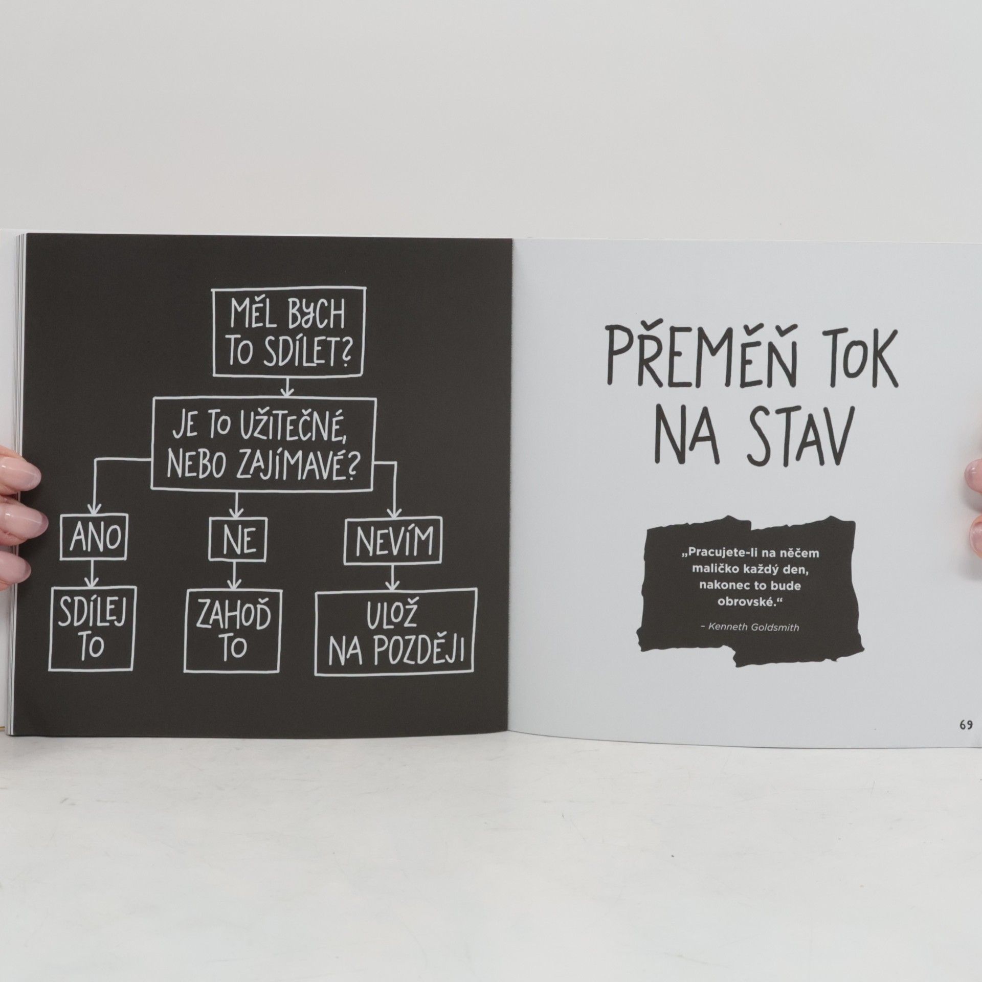 Austin Kleon Ukaž, co děláš! 10 způsobů, jak sdílet svou kreativitu a nechat se objevit