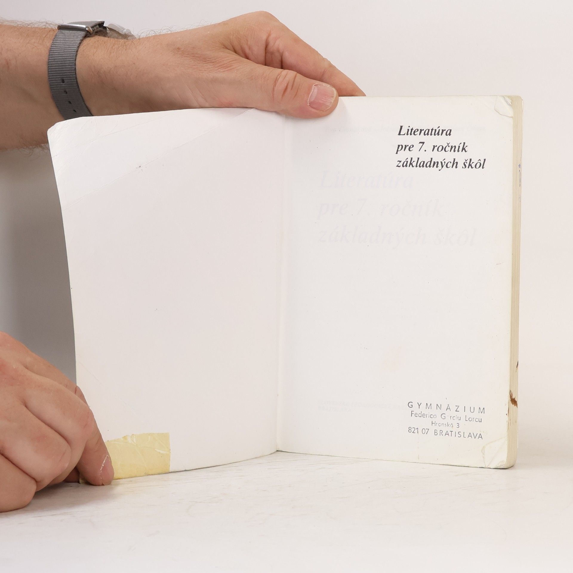 Eva Cesnaková Literatúra pre 7. ročník základných škôl