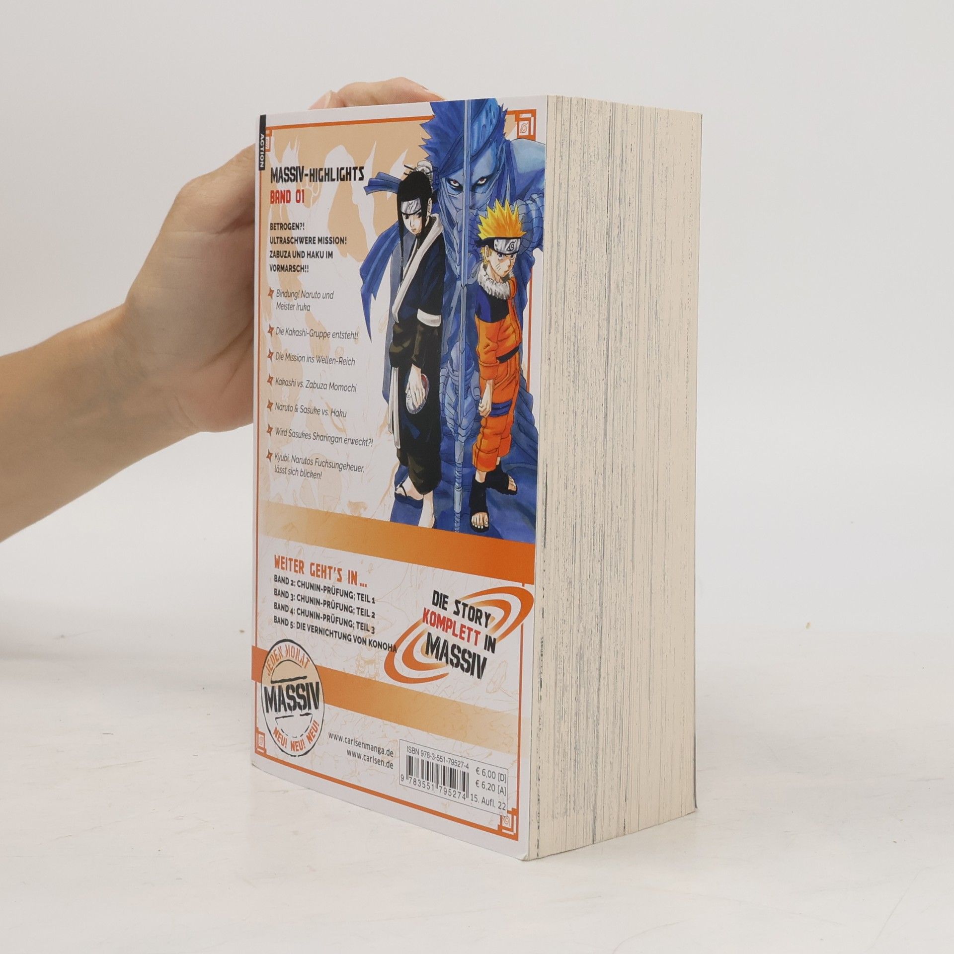 Masashi Kishimoto Naruto Massiv 01